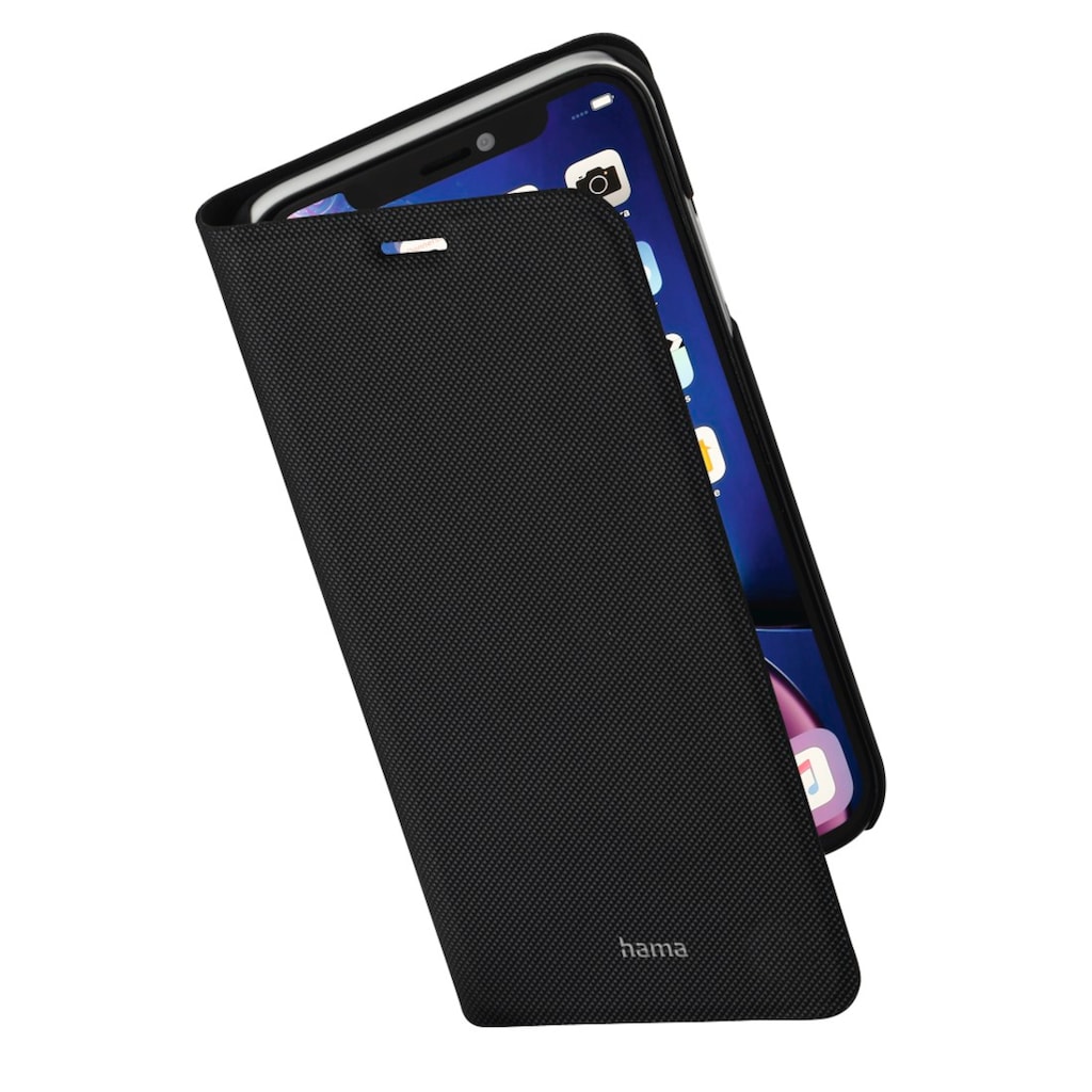 Hama Smartphone-Hülle »Booklet für Apple iPhone XR, Schwarz, klappbar, aufstellbar«, iPhone XR