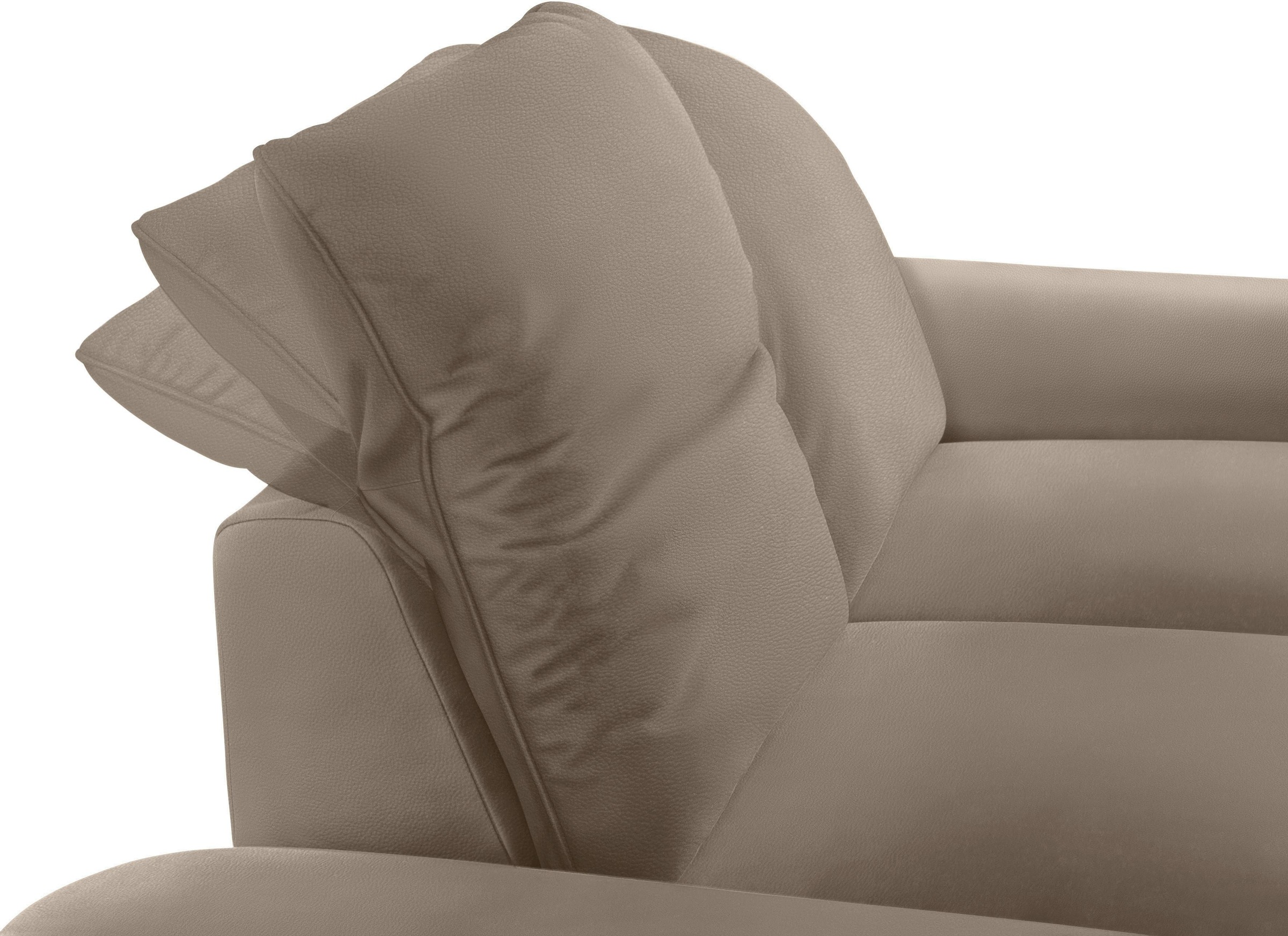W.SCHILLIG 2-Sitzer »enjoy&MORE«, mit Sitztiefenverstellung, Füße silber matt, Breite 202 cm