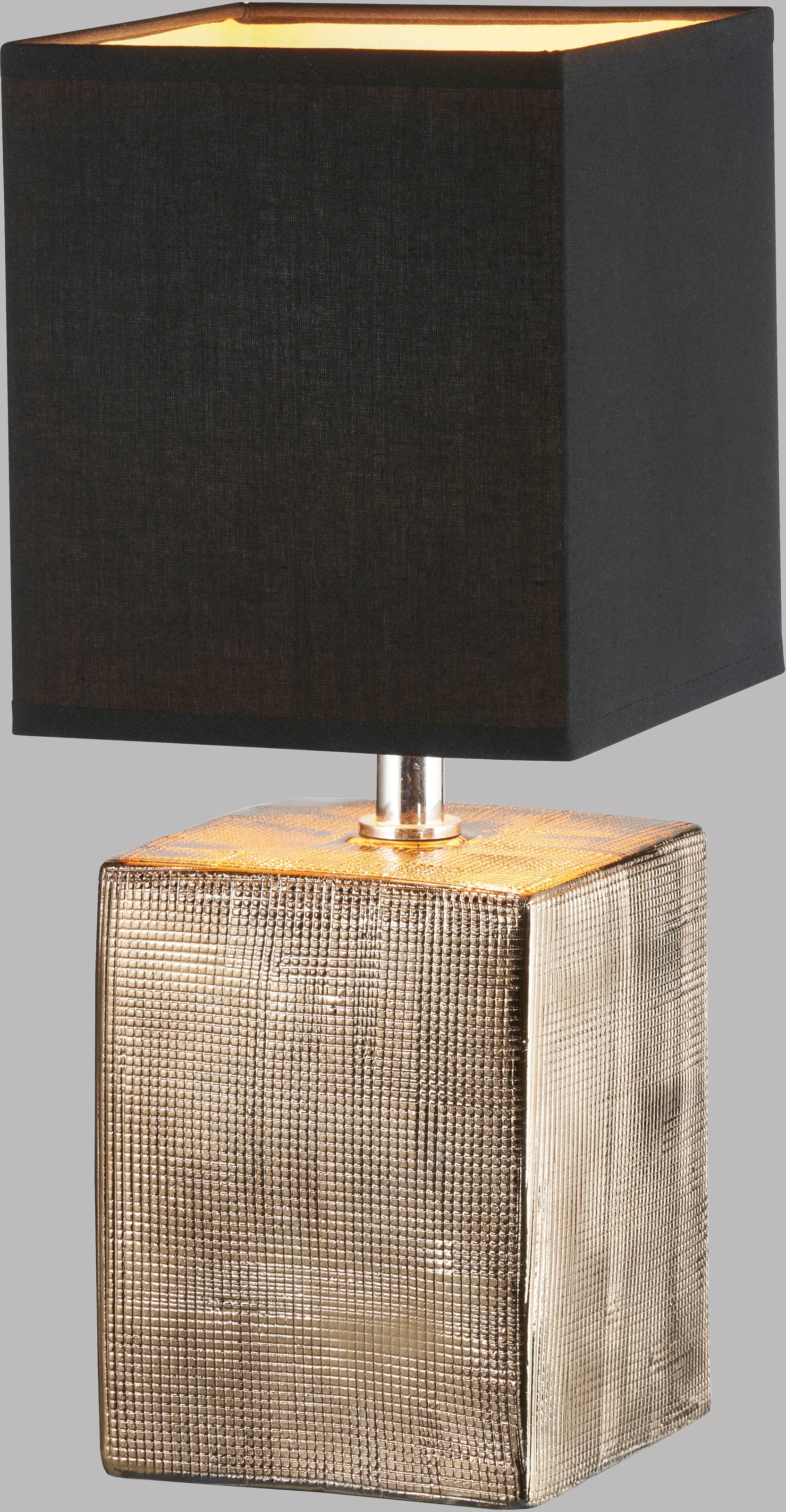 FISCHER & HONSEL Tischleuchte »Ouro«, Leuchtmittel E14 | Leuchtmittel wechselbar, extravaganten Materialkombination