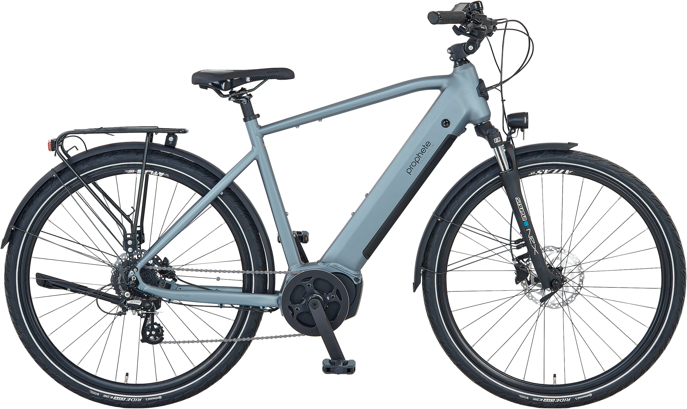 E-Bike »Entdecker 3.8«, 8 Gang, Shimano, Altus, Mittelmotor 250 W, Pedelec,...