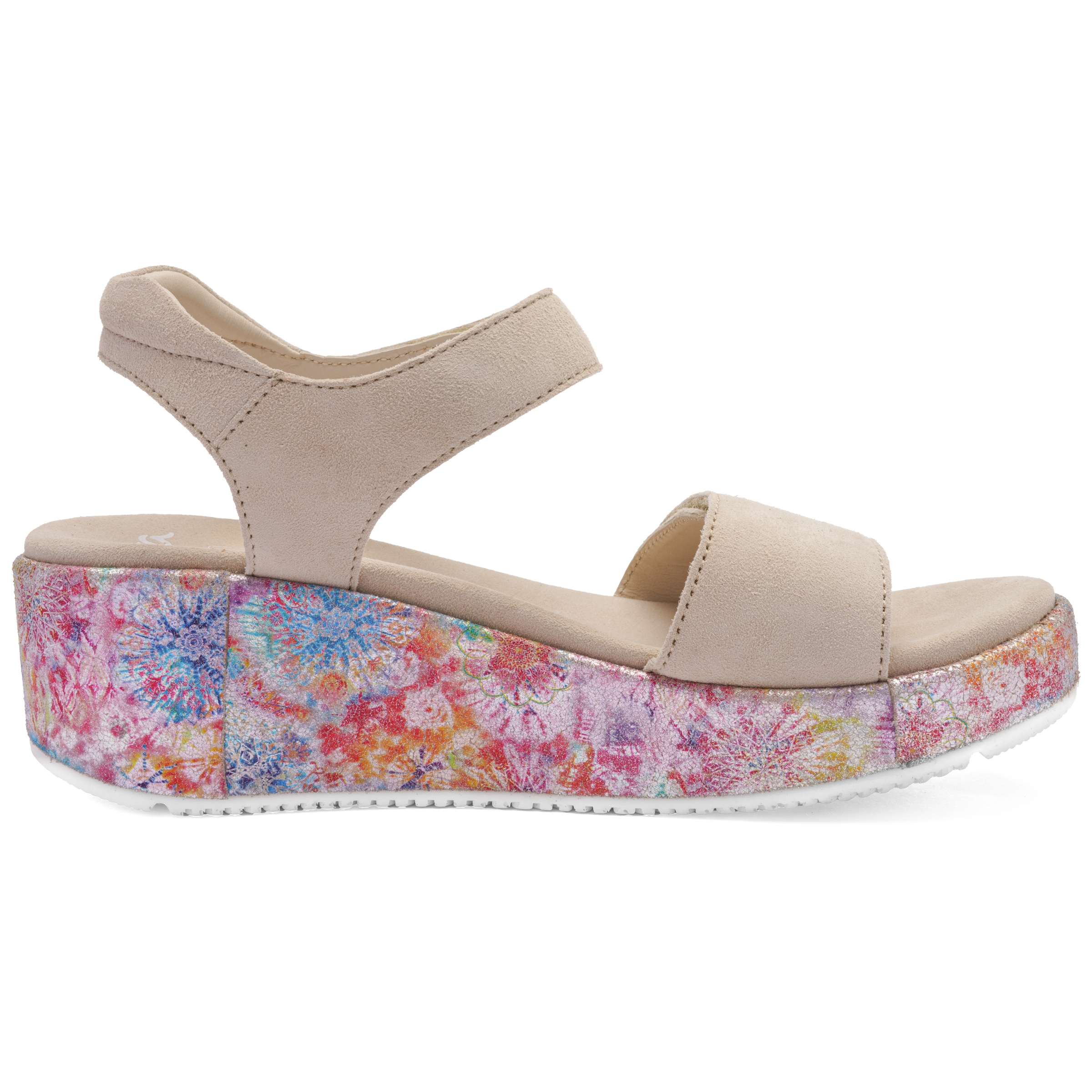 Ara Keilsandalette »RIMINI«  Riemchensandale, Sommerschuh mit Klettverschlüsse, G-Weite