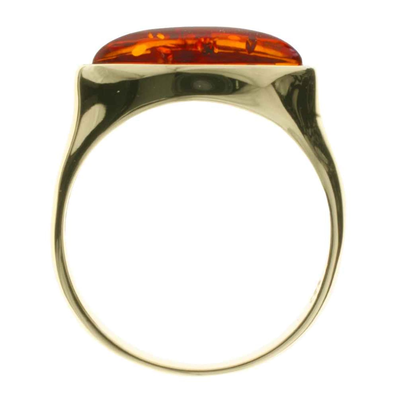 OSTSEE-SCHMUCK Fingerring »- Fenna - Gold 333/000 - Bernstein«