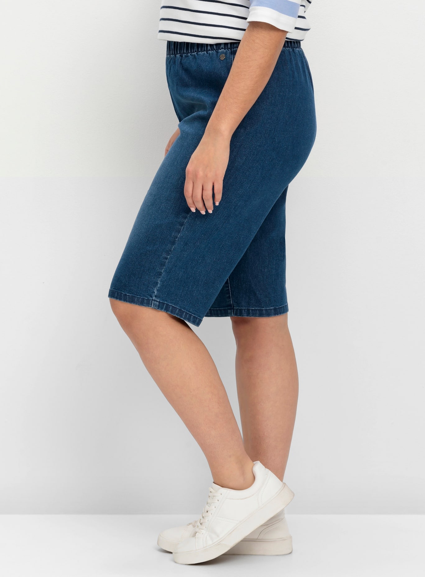 Sheego Jeansbermudas, (1 tlg.)