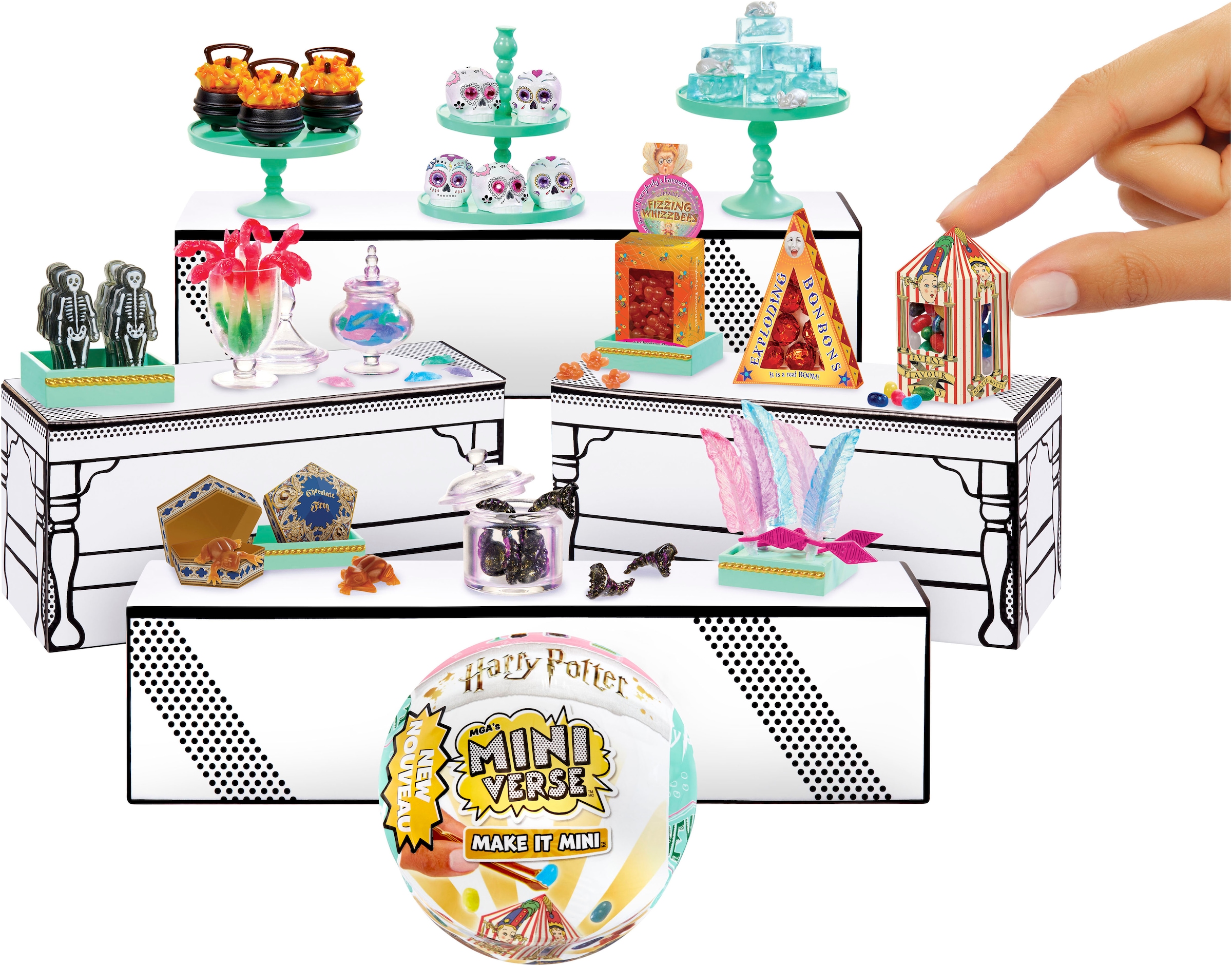 MGA ENTERTAINMENT Kreativset »MGA's Miniverse - Make It Mini Harry Potter Honeydukes«, sortierte Lieferung