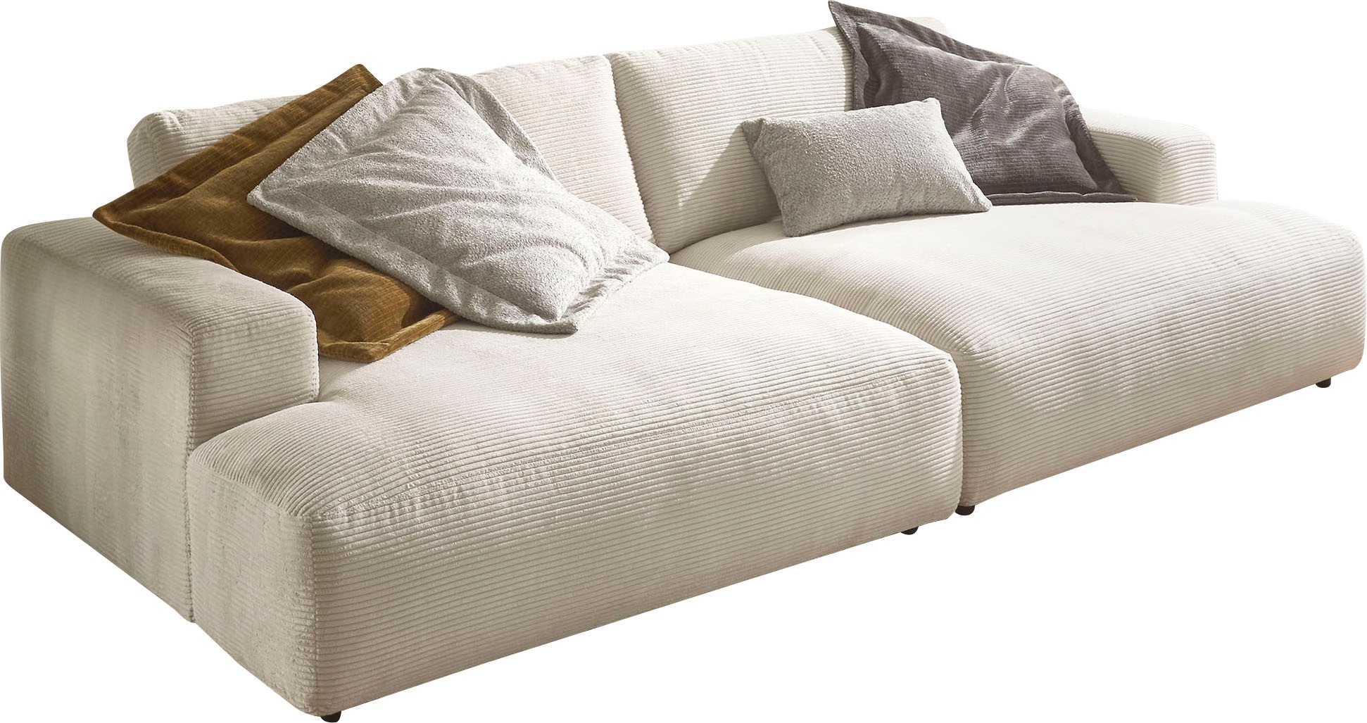 GALLERY M branded 292 Shop »Lucia«, by OTTO Breite Cord-Bezug, Loungesofa Musterring cm Online