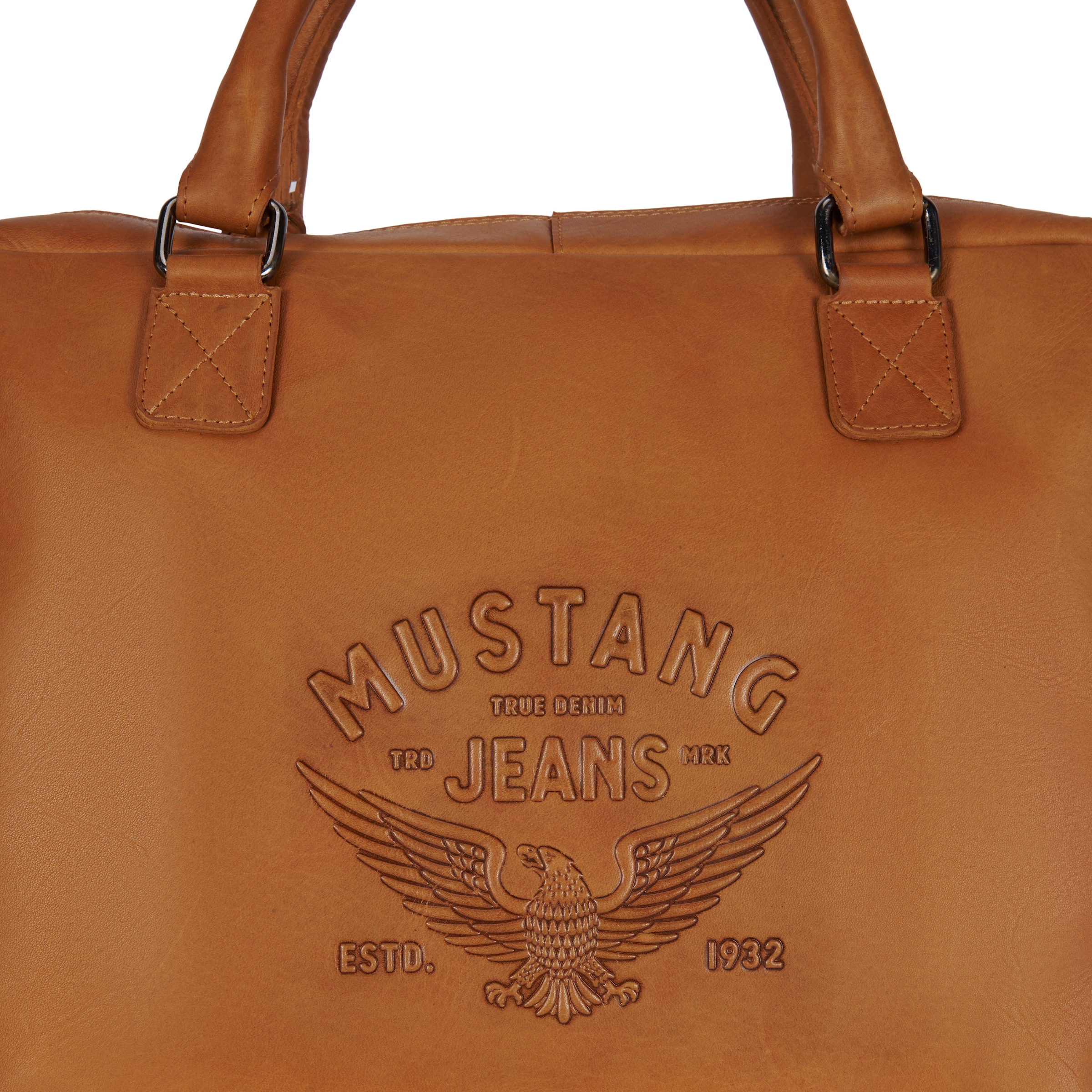 MUSTANG Dokumententasche »Valencia« , Men Businesstasche, Reisetasche mit auffälliger Logoprägung