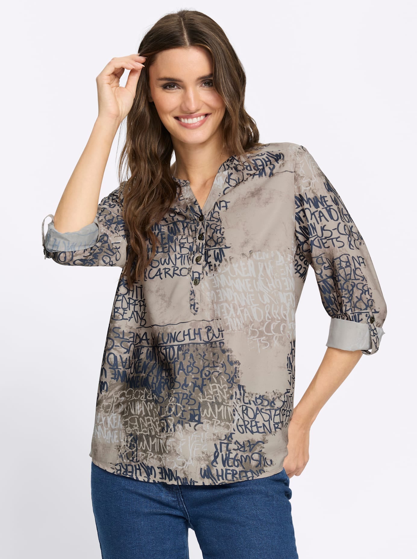 Classic Basics Schlupfbluse