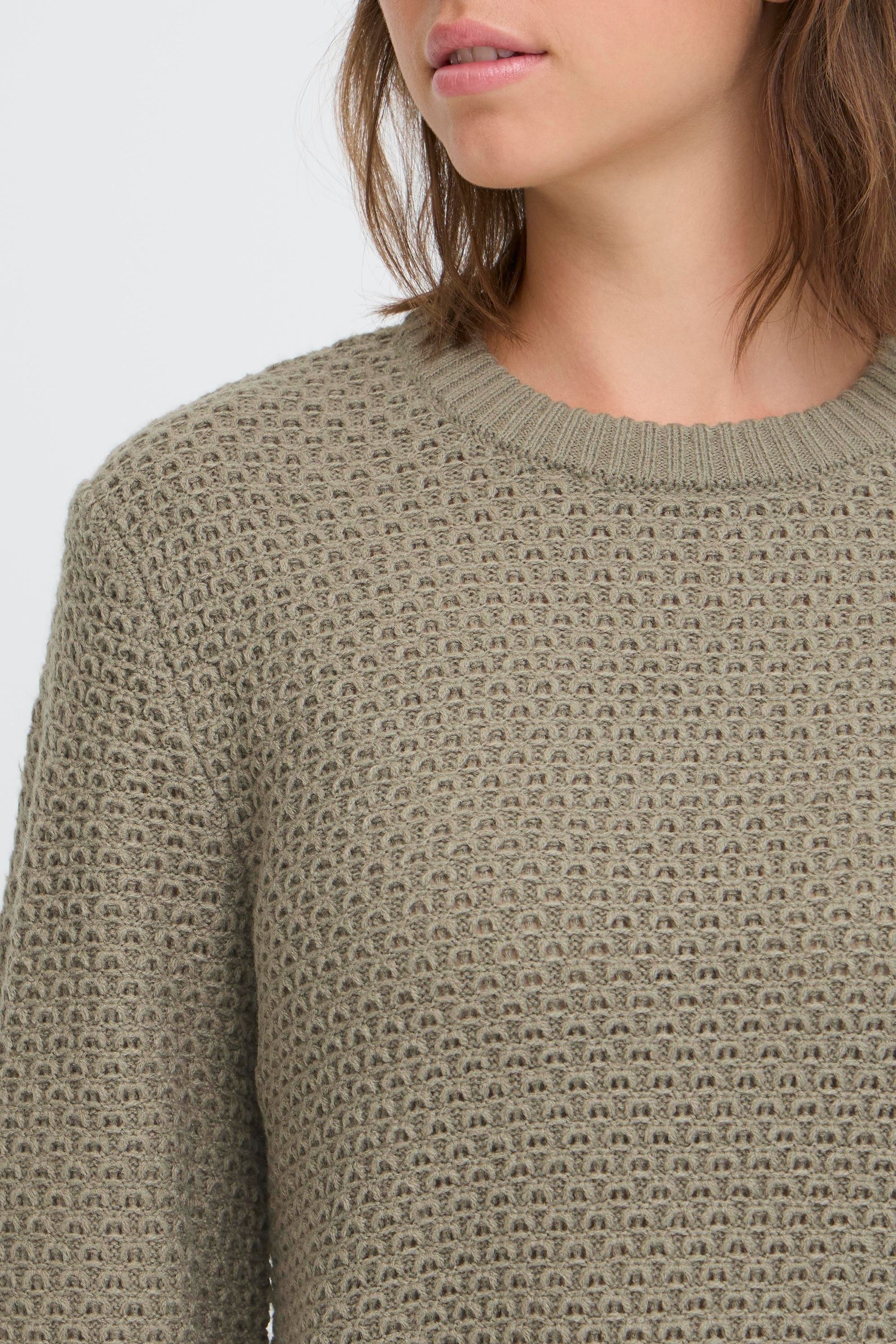 OXMO Strickfleece-Pullover »Strickpullover OXBMMNELLY JUMPER«