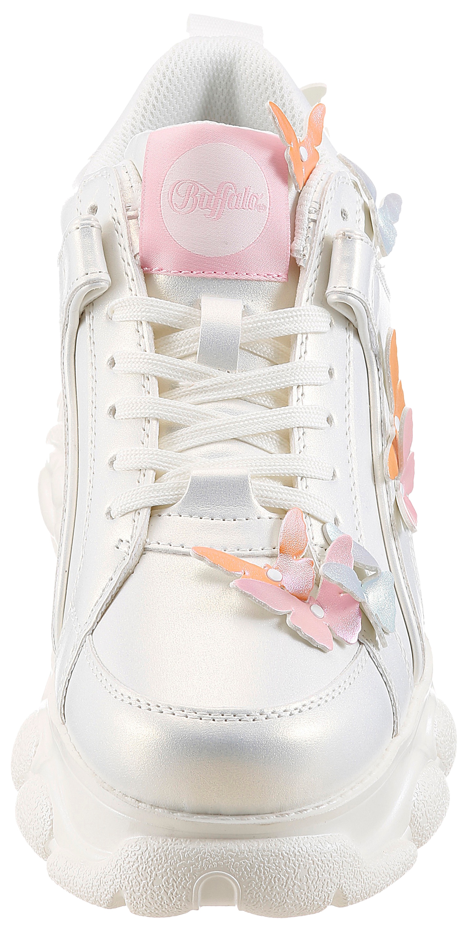Buffalo Plateausneaker  Freizeitschuh, Halbschuh, Schnürer mit Logoschriftzug