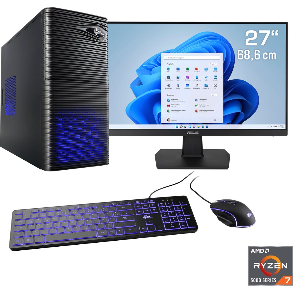 CSL Gaming-PC-Komplettsystem »Sprint V28129«