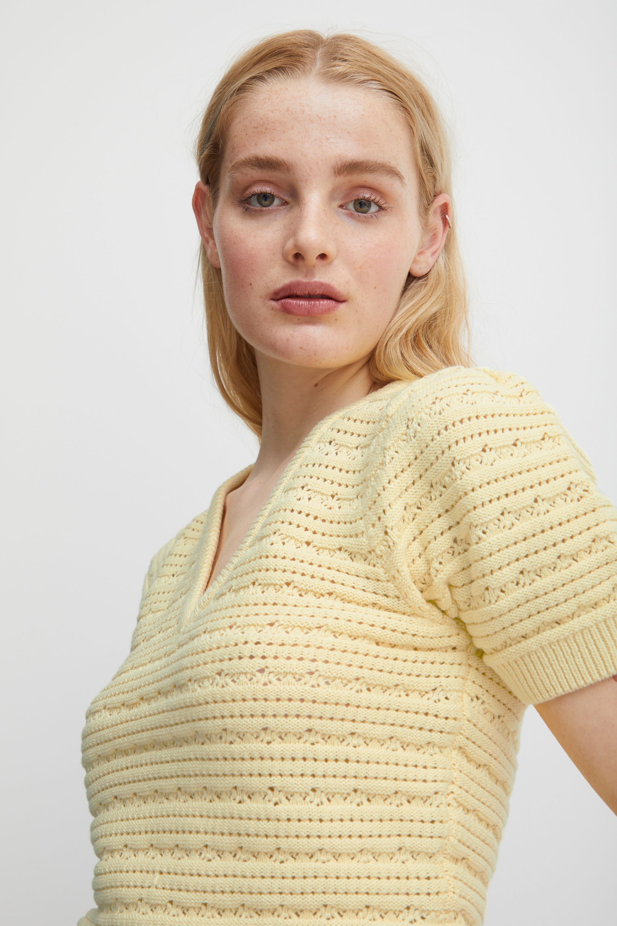 Ichi Strickfleece-Pullover »Strickpullover IHMarion«