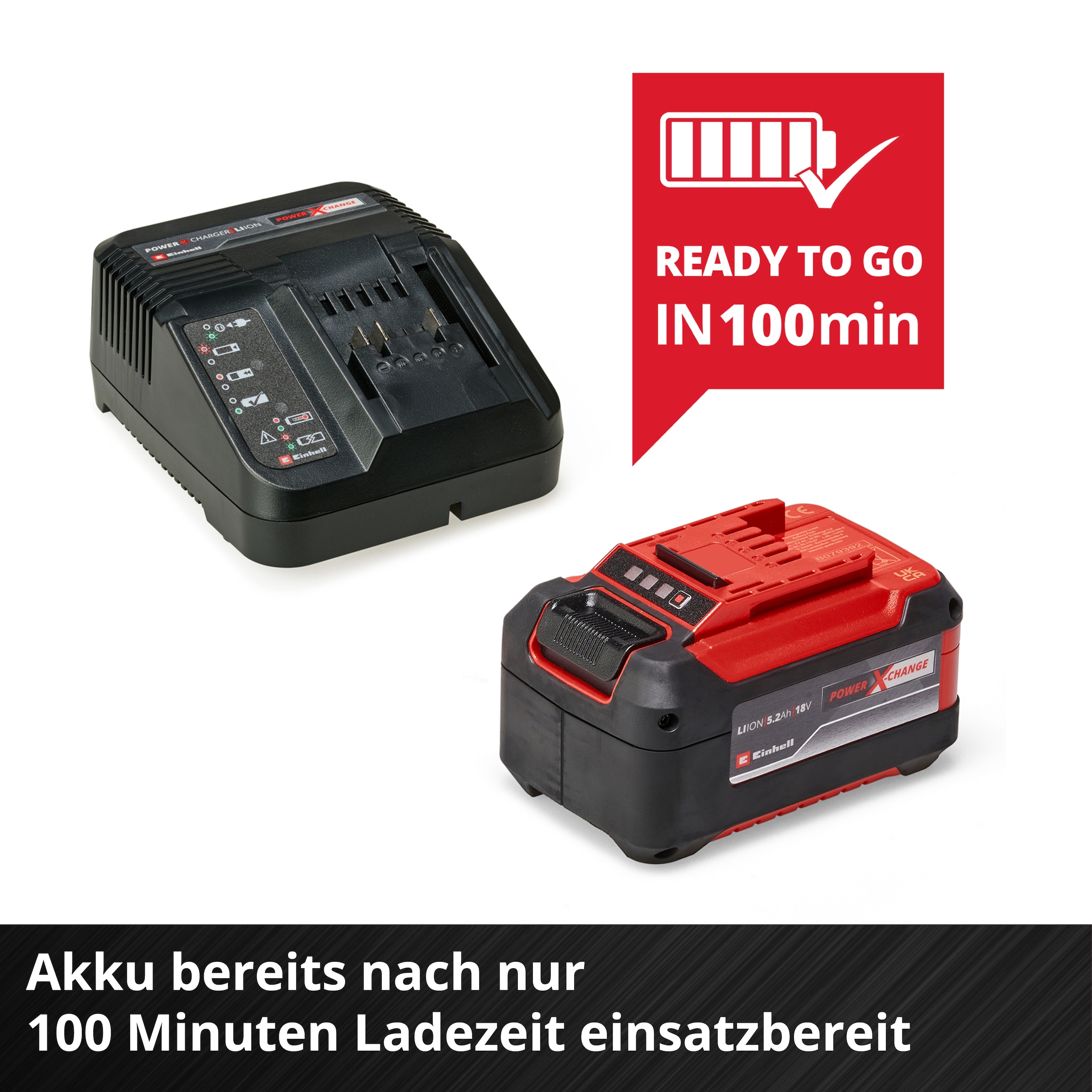 Einhell Akku Starter-Set »5,2 Ah PXC Starter-Kit«