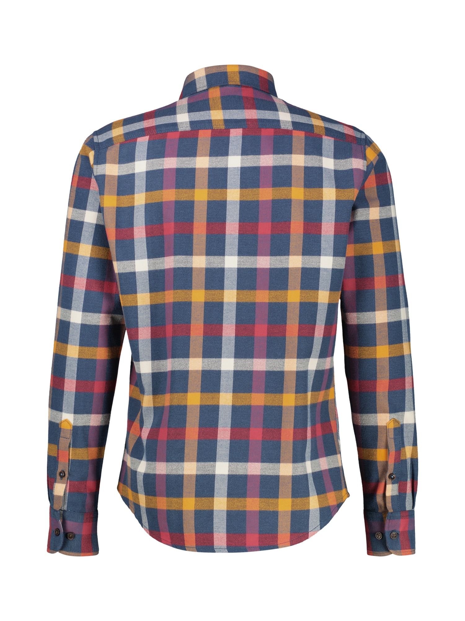 LERROS Flanellhemd »LERROS Karo-Flanellhemd, smart und lässig«