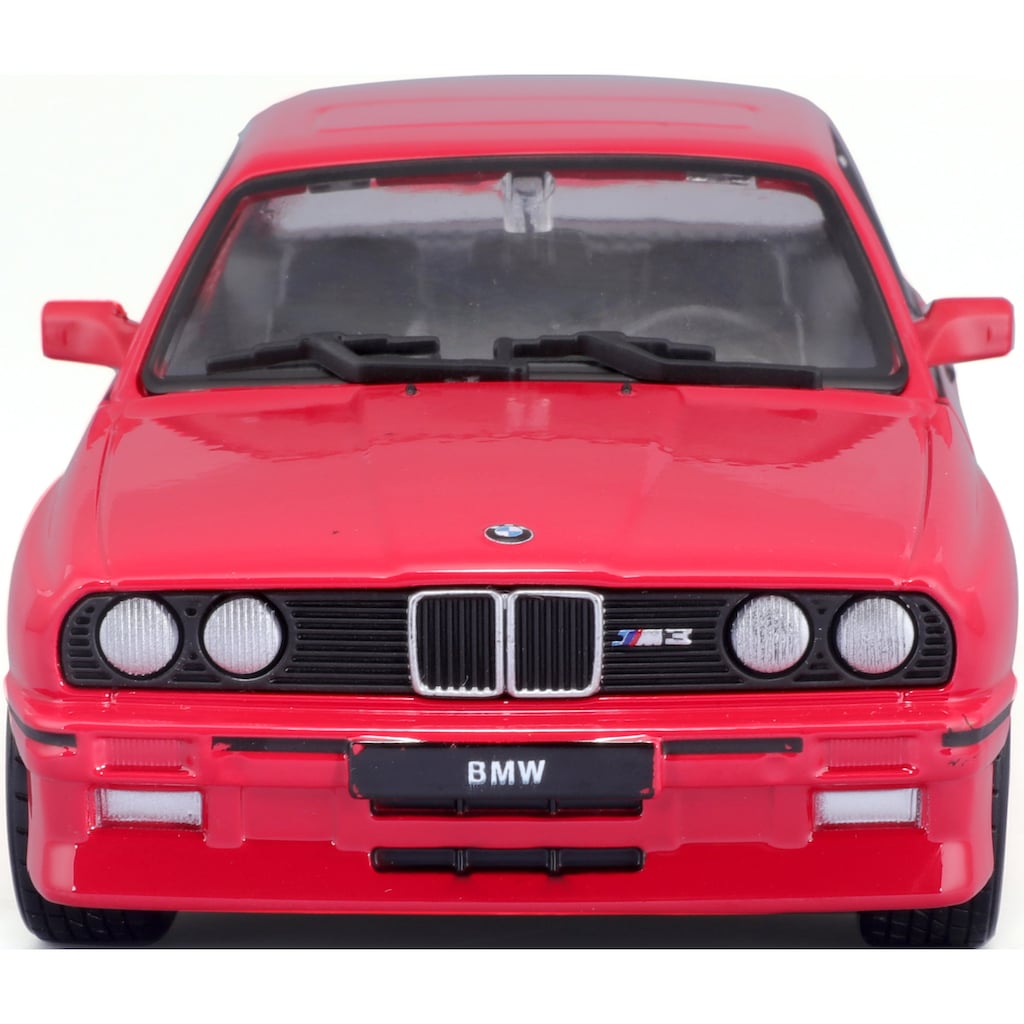 Bburago Sammlerauto »BMW M3 (E30) 88, rot«, 1:24