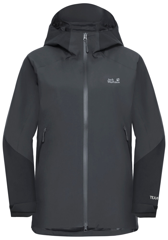 Jack Wolfskin Funktionsjacke »UNBOUND ADVENTURE 2L JKT W«, mit Kapuze