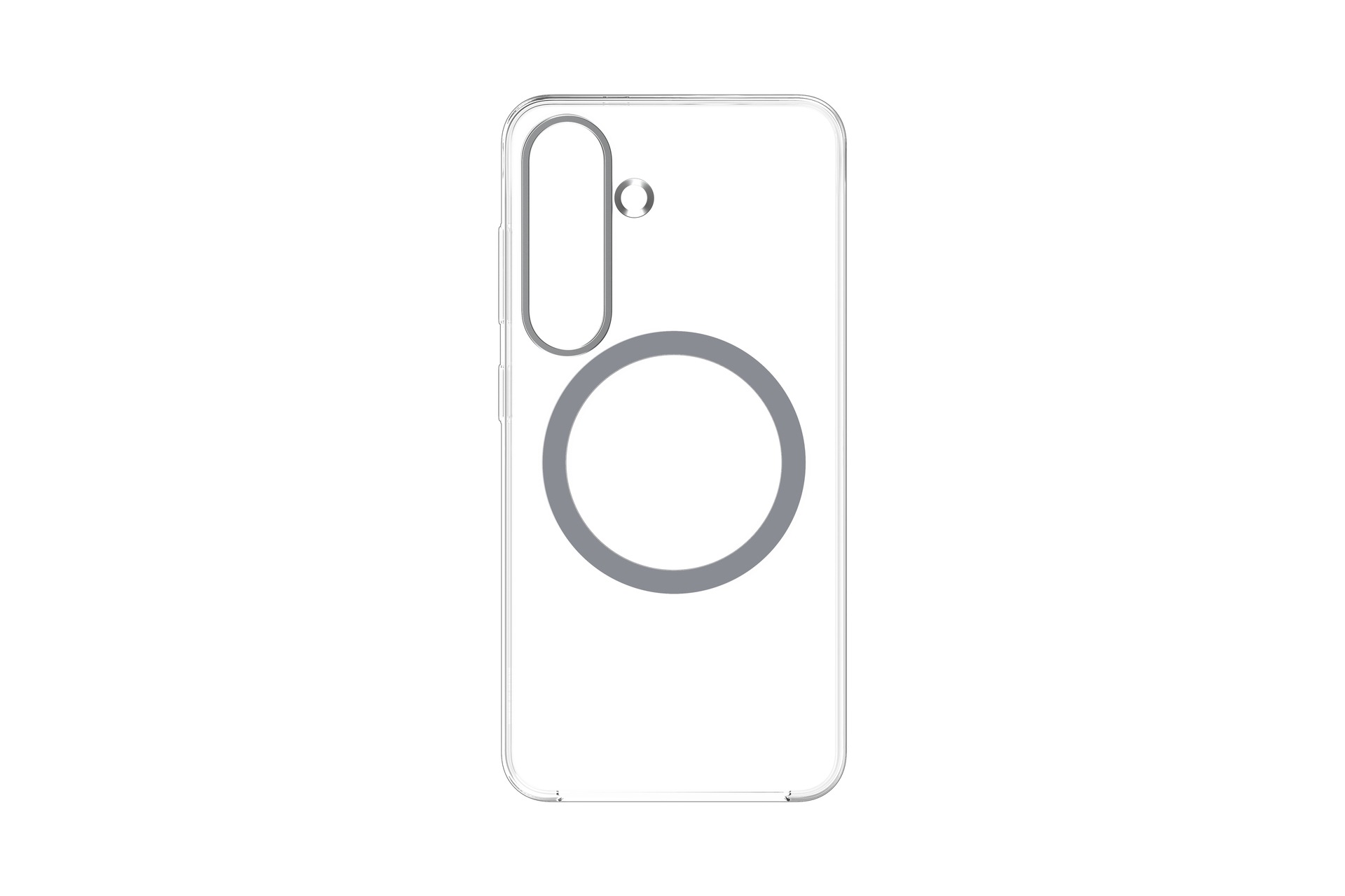 Samsung Handyhülle »Clear Magnet Case Qi2 für Samsung Galaxy S25«, Backcover, Schutzhülle, Handyschutzhülle, Case, Schutzcase, stoßfest