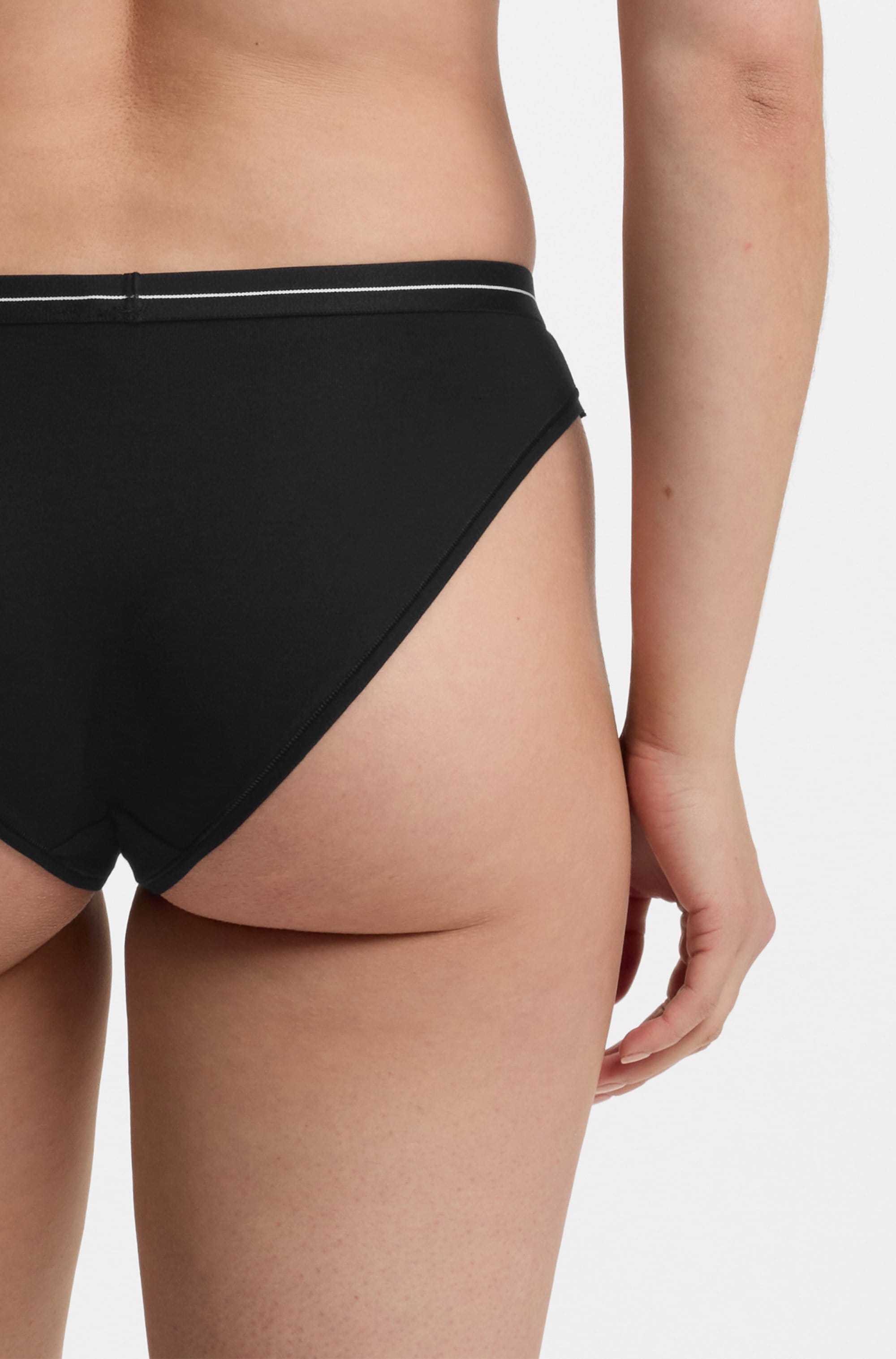 BOSS Slip »3P BRIEF« Packung, 3er, 3 Stk. mit elastischen Logobund