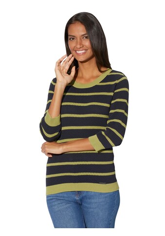 Casual Looks 3/4 Arm-Pullover »Streifenpullover« kaufen