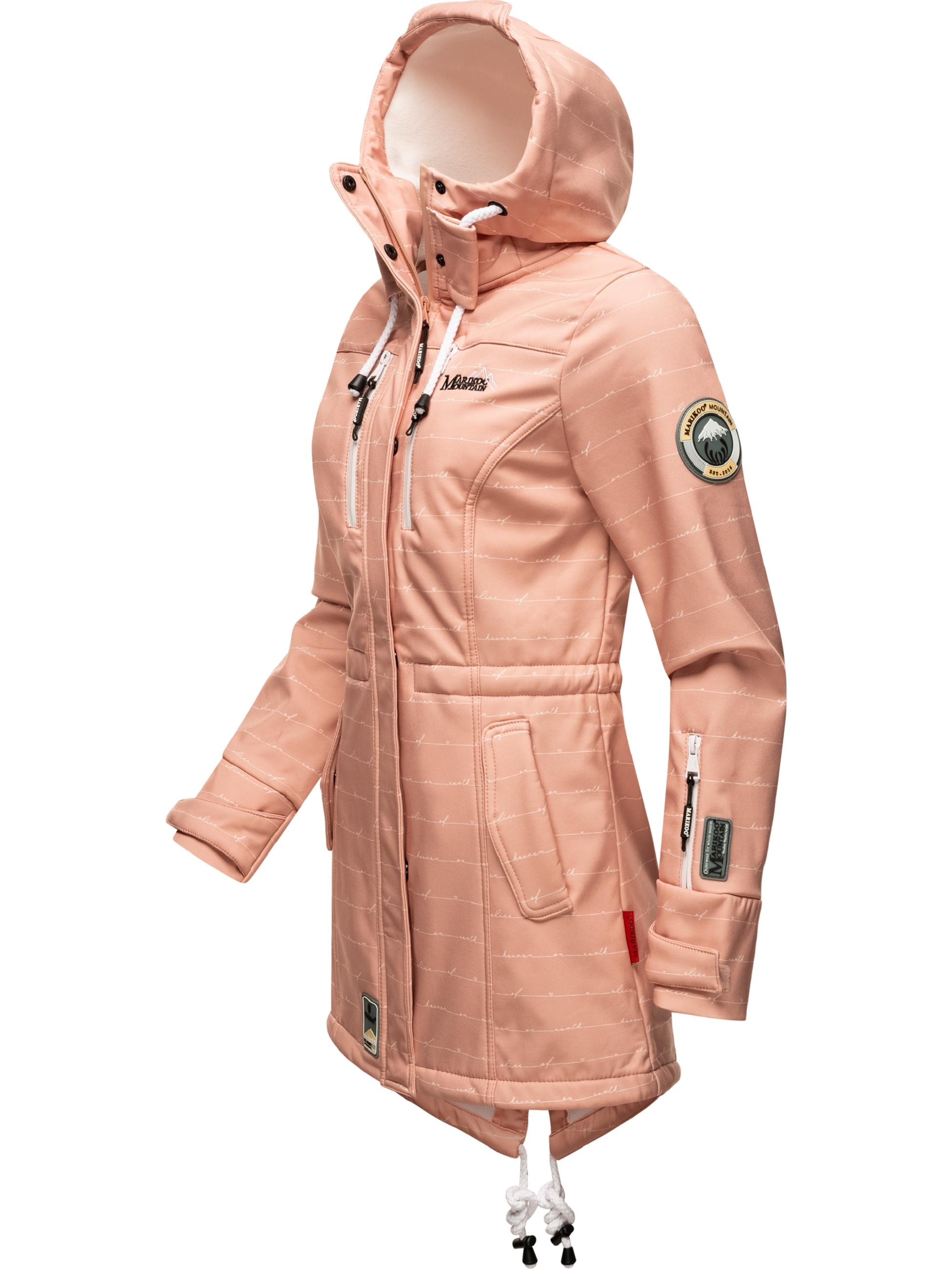Marikoo Funktionsparka »Funktionsmantel Zimtzicke«, mit Kapuze, Wasserdichter Softshell Parka mit Kapuze