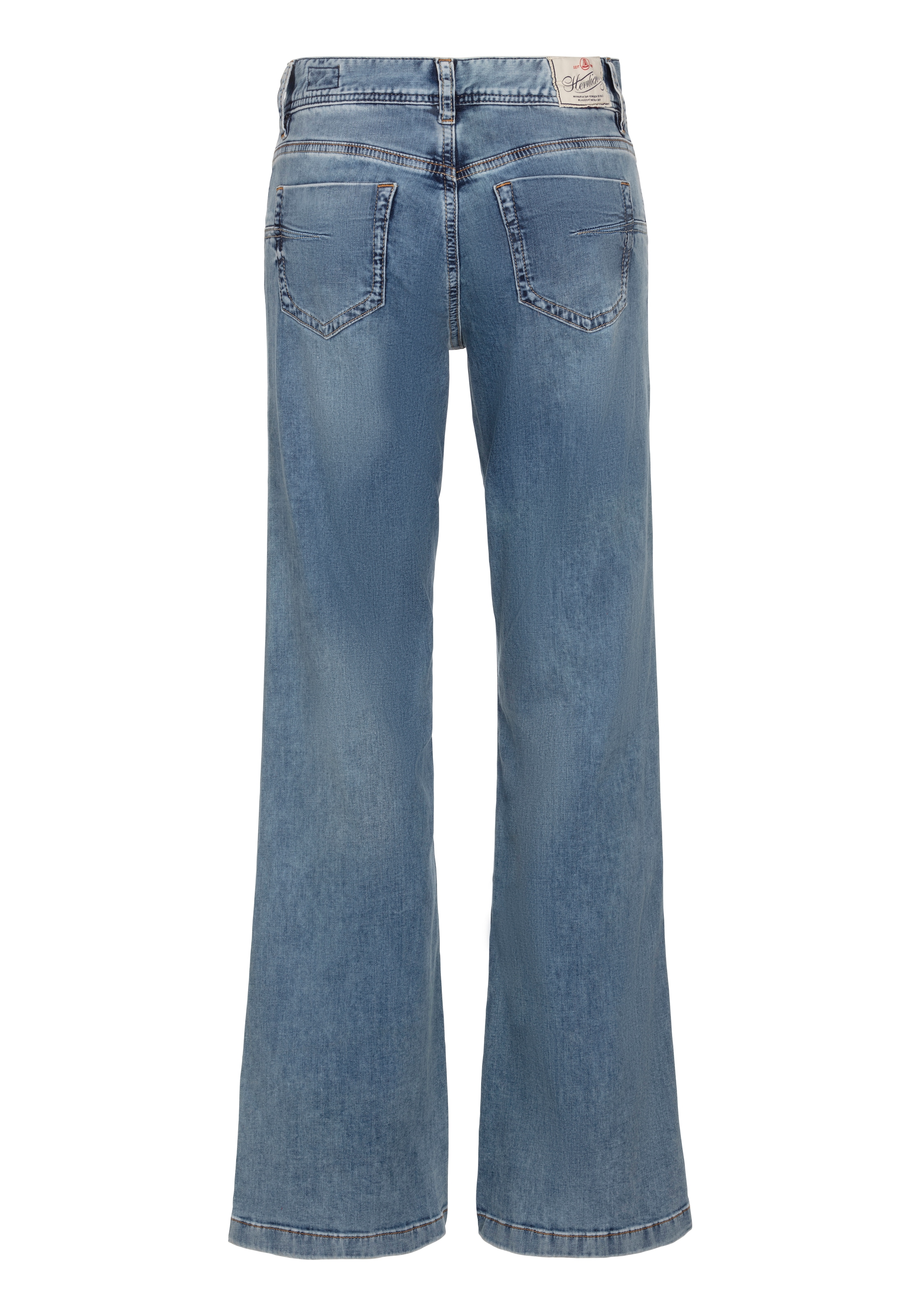 Herrlicher 5-Pocket-Jeans »Edna Recycled Denim Light«, im Flared Fit