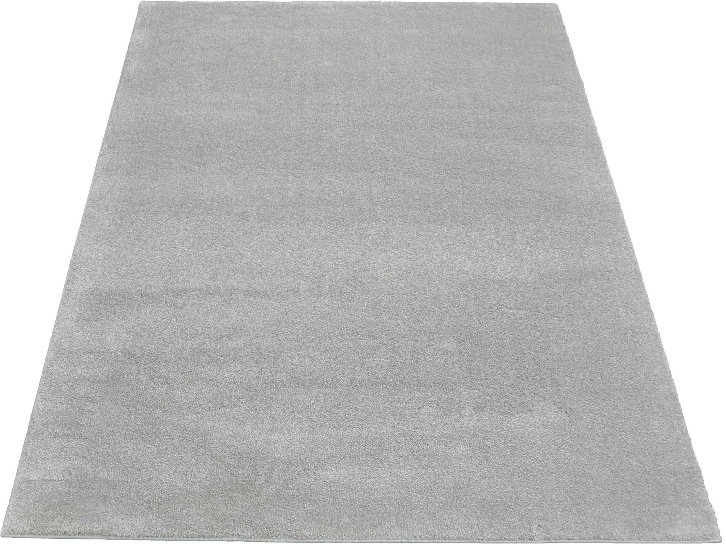 merinos Teppich »Montana«, rechteckig, 20 mm Höhe, Kurzflor, Uni-Farben, besonders weich