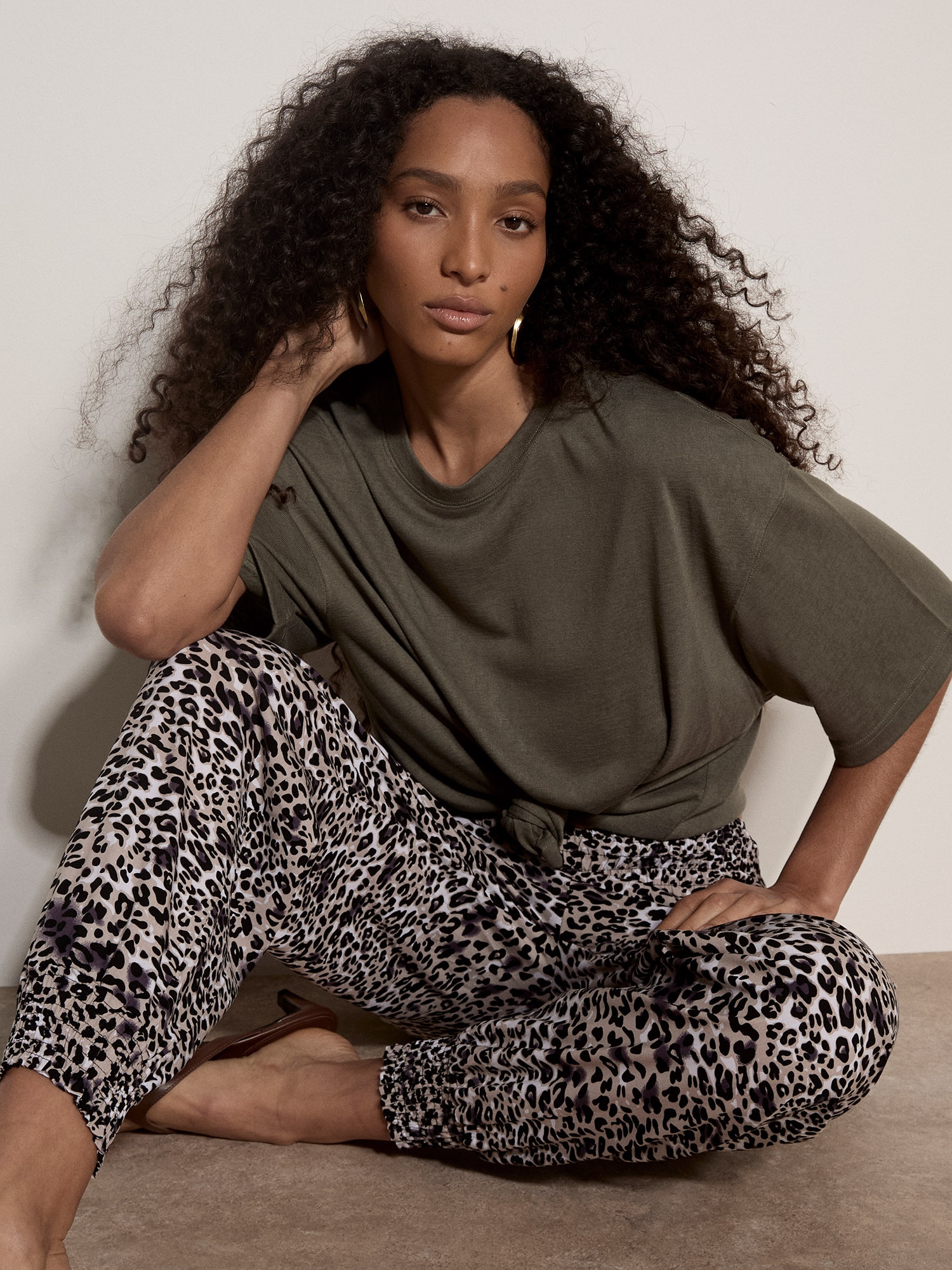 Apricot Relaxhose »Hose«  mit Animalprint