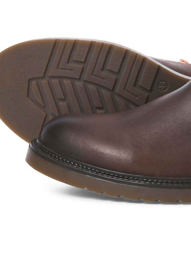 Jack & Jones Chelseaboots »JFWLEYTON«  mit Blockabsatz