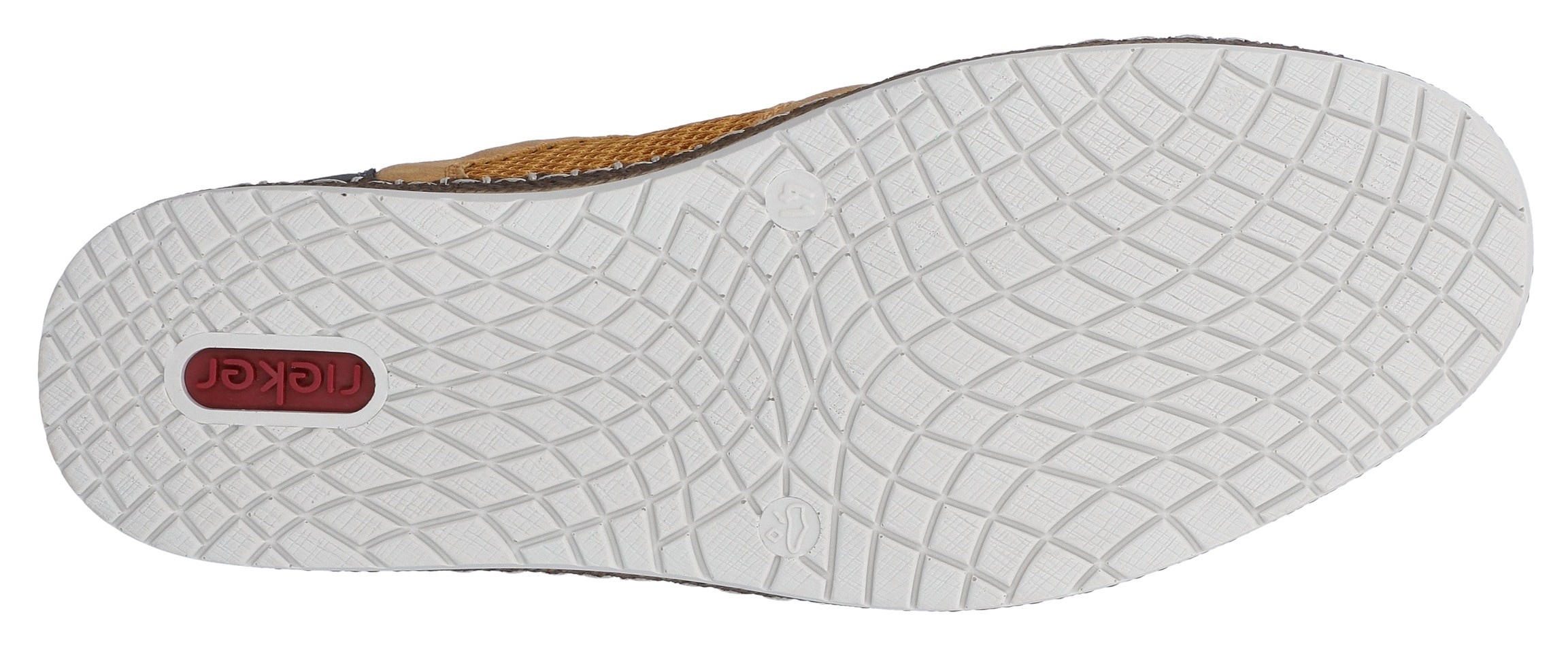 Rieker Slip-On Sneaker  Schlupfschuh, Slipper, Freizeitschuh, elastischer Einstieg, Gummizug