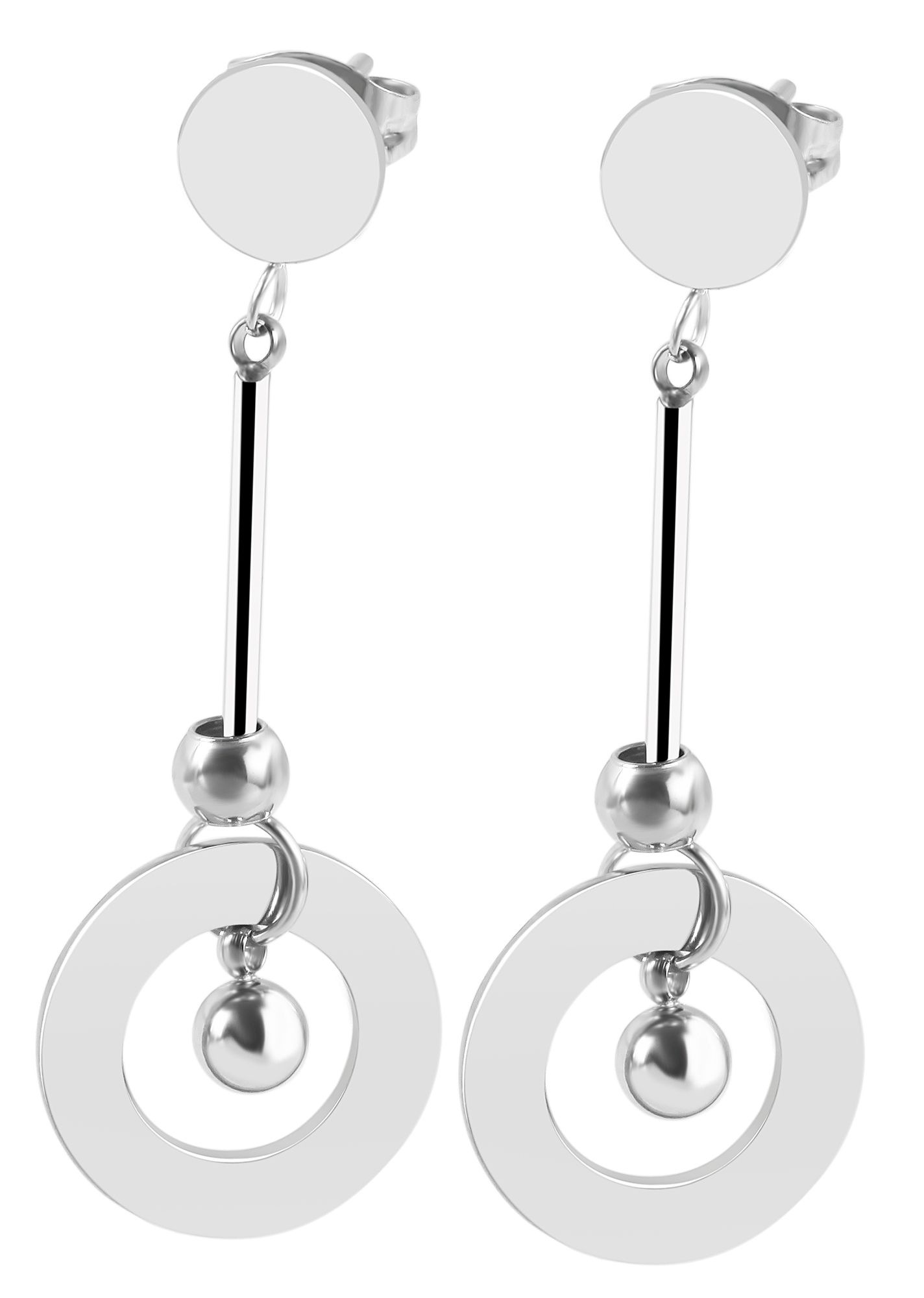 Adelia´s Paar Ohrstecker »Damen Ohrringe ¿ Ohrstecker aus Edelstahl«