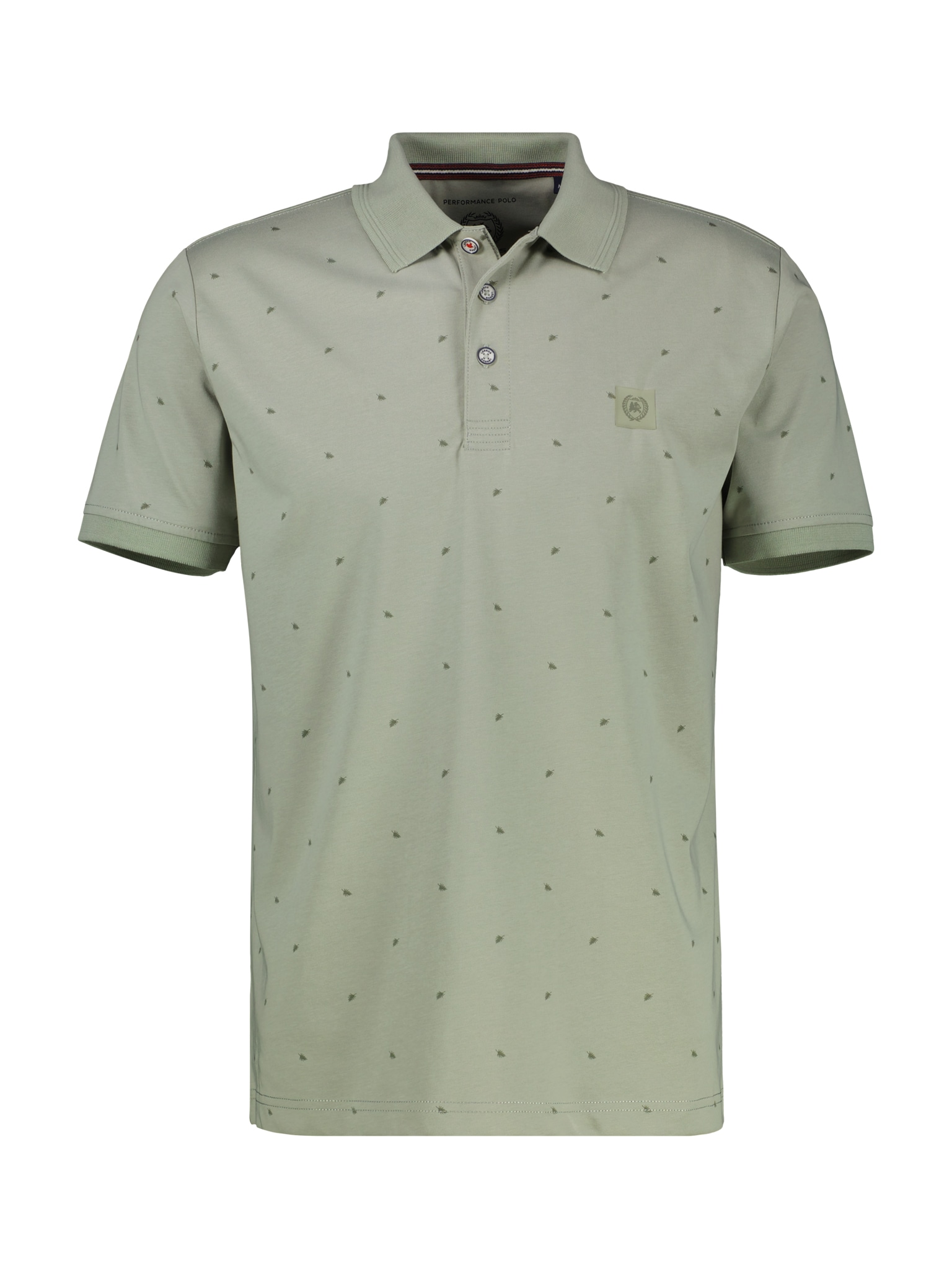 LERROS Poloshirt, mit All-Over Muster