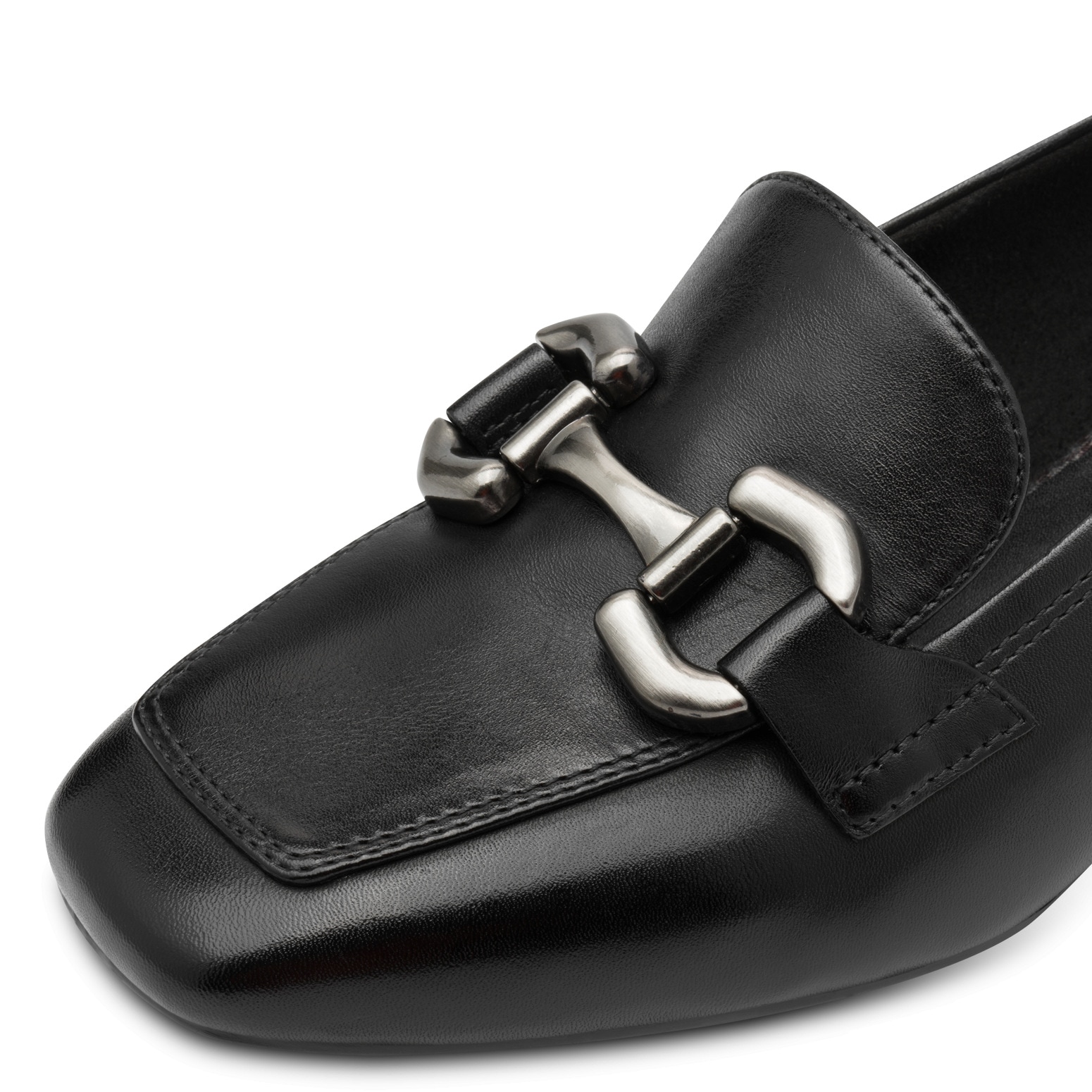 Tamaris Pumps, Blockabsatz, Slipper, Businessschuh mit Zierriegel, Schmuckelement