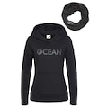 Ocean Sportswear Kapuzensweatshirt »mit Multifunktionaler Tube Schal«, (Set, 2 tlg.)
