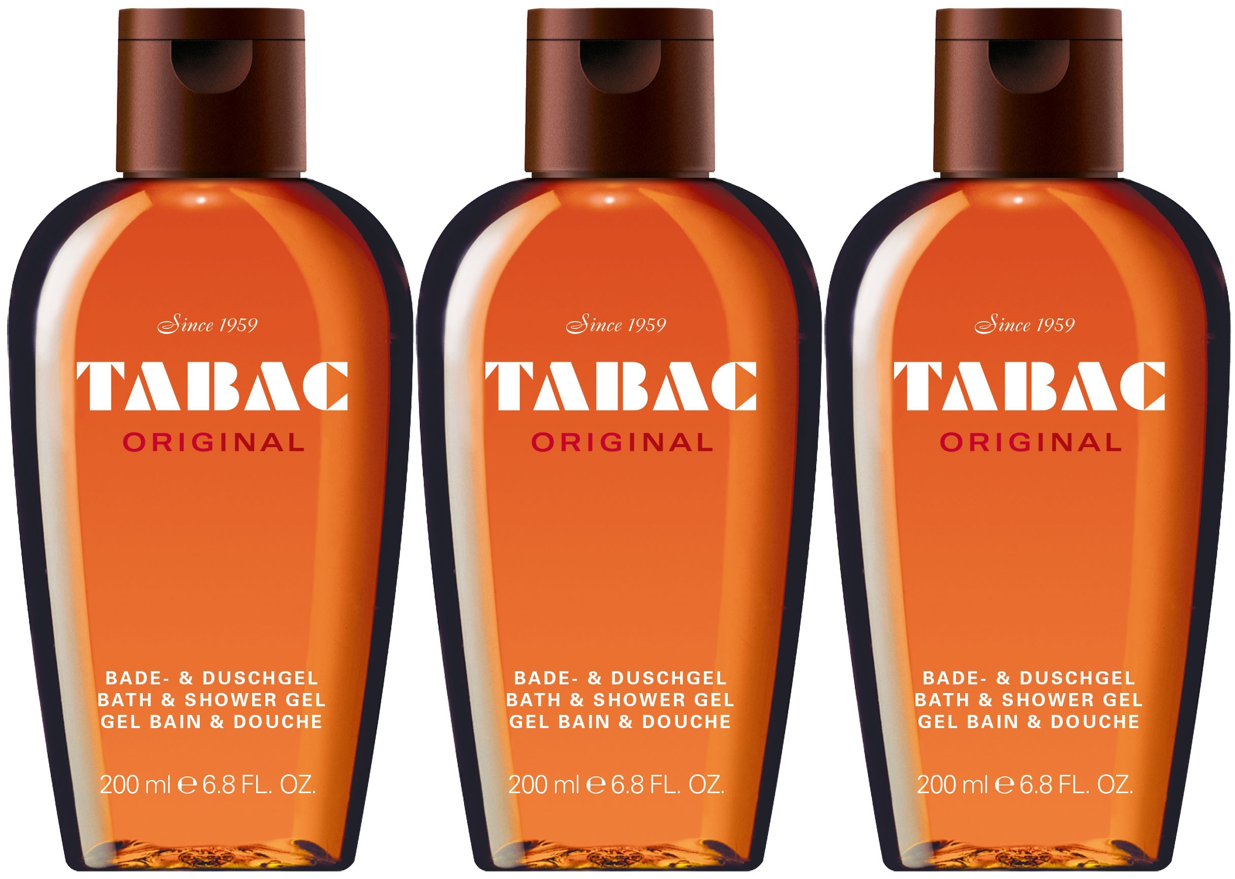 Tabac Original Hautreinigungs-Set, (Spar-Set, 3 tlg., 3x 200ml)