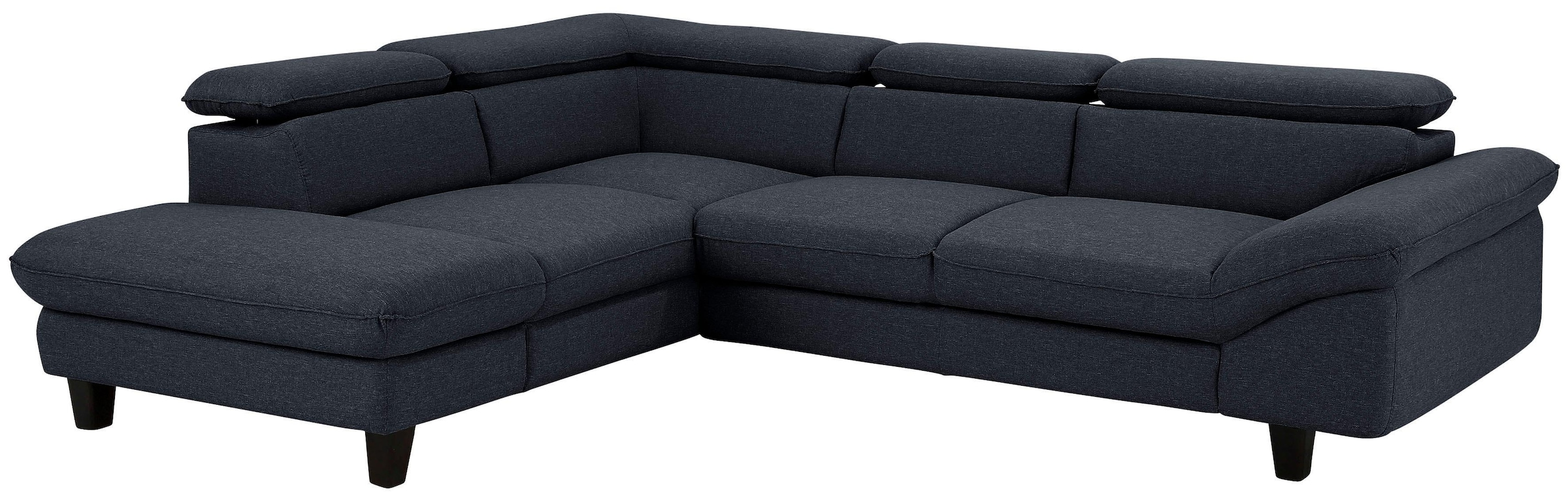 Home affaire Ecksofa »Pilot L-Form«, mit Kopfteilverstellung, wahlweise mit Bettfunktion & Bettkasten