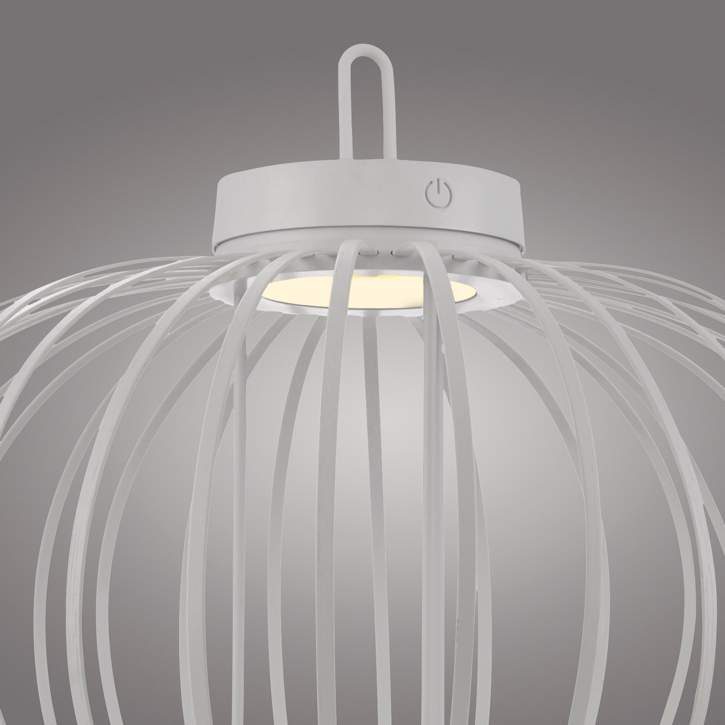 JUST LIGHT Pendelleuchte »AKUBA«, 1 flammig, Leuchtmittel LED-Modul | LED fest integriert, Akkuleuchte