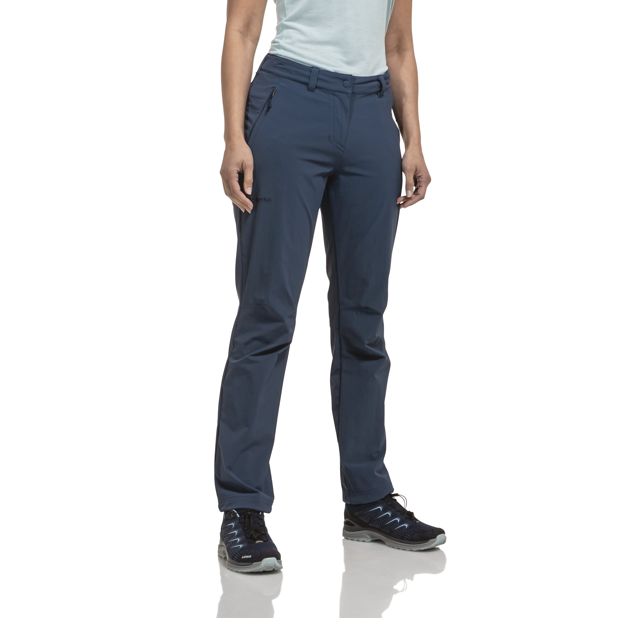 Schöffel Outdoorhose »Pants Engadin1«  mit Reißverschluss und 1-Knopf-Form, atmungsaktiv, normal-weit