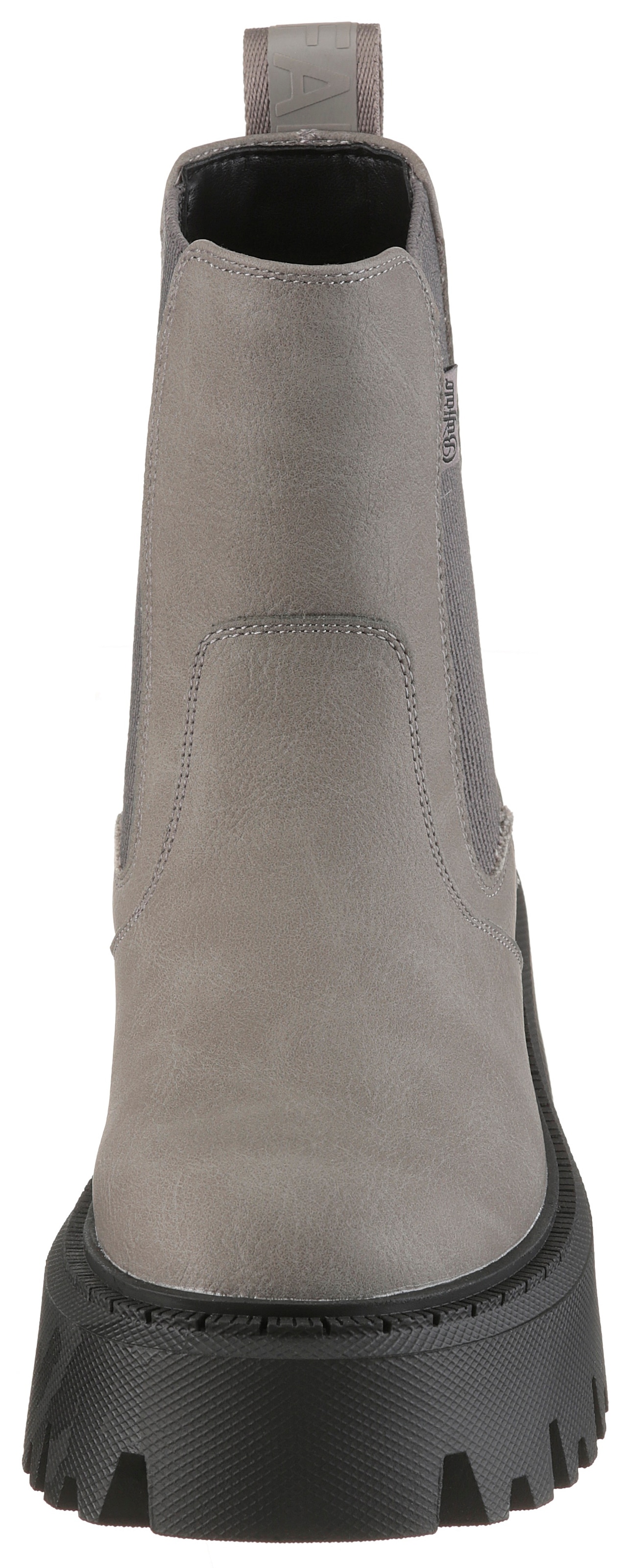 Buffalo Chelseaboots »Aspen Chelsea«  Plateauboots, Schlupfboots, Stiefelette mit Stretch und Profilsohle