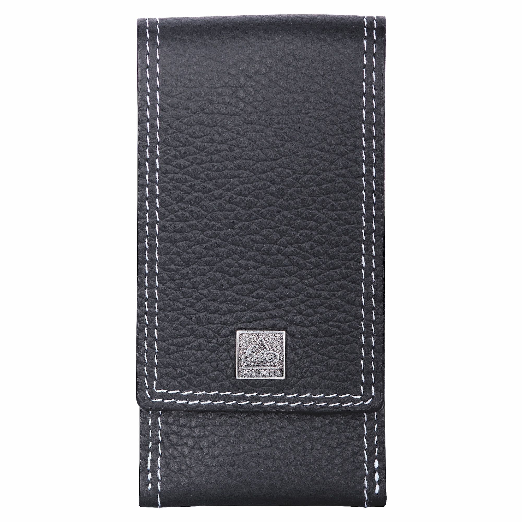 ERBE Maniküre-Etui »Colorado«, (Set, 3 tlg.), Echtleder, Kontrastnähte, Druckknopfverschluss, rostfreie Instrumente