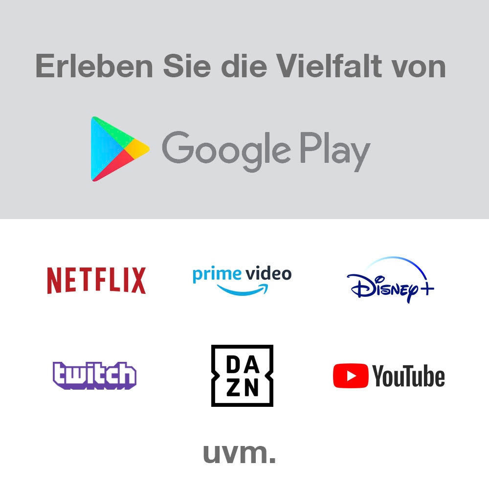 JVC LED-Fernseher »LT-50VA3355«, 4K Ultra HD, Android TV-Smart-TV