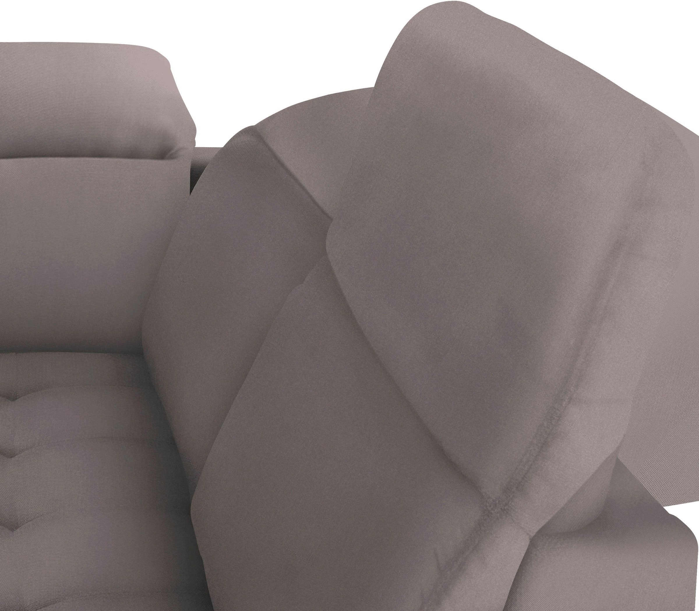 sit&more Wohnlandschaft »Stardust U-Form« inklusive Kopfteilverstellung, Armlehnenfunktion und Tischelement