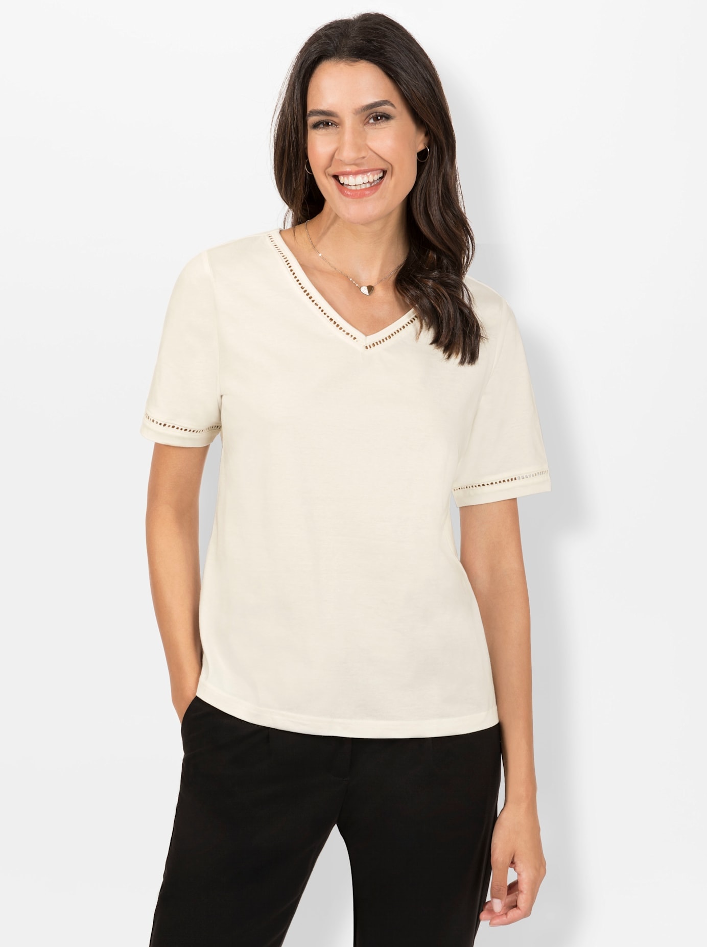 Inspirationen Kurzarmshirt »Shirt«, (1 tlg.)