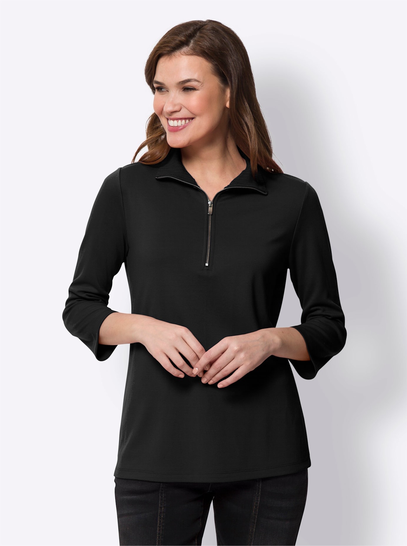 heine 3/4-Arm-Shirt »Shirt«, (1 tlg.)