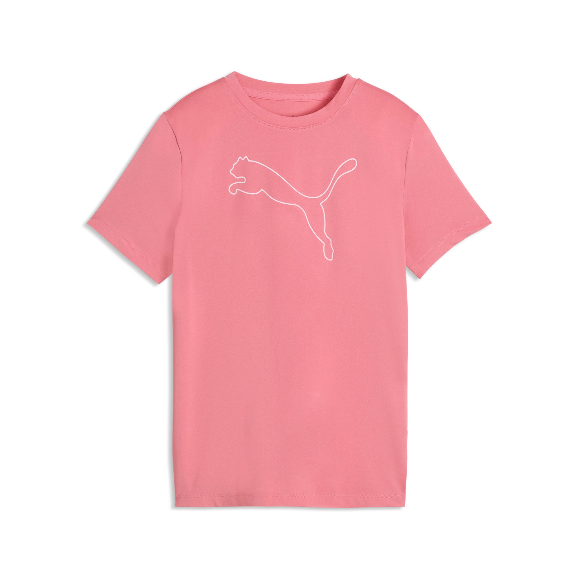 PUMA T-Shirt »TAD ESS CAT LOGO TEE G« mit Rundhalsausschnitt, kurzärmelig, sportlich