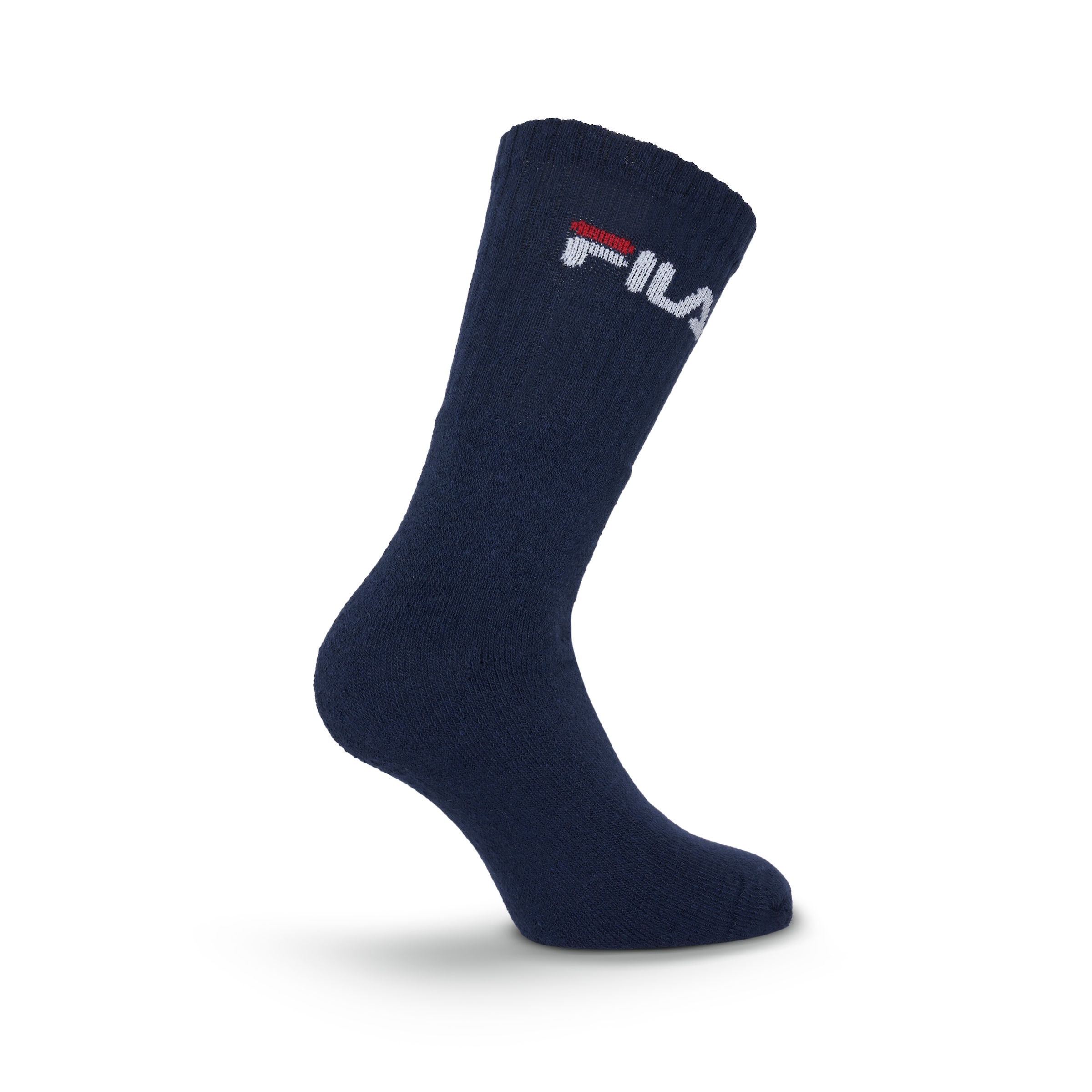 Fila Tennissocken »UNISEX CREW TENNIS FULL TERRY SOCKS« 3 Stk. tlg. mit verstärkten Belastungszonen,