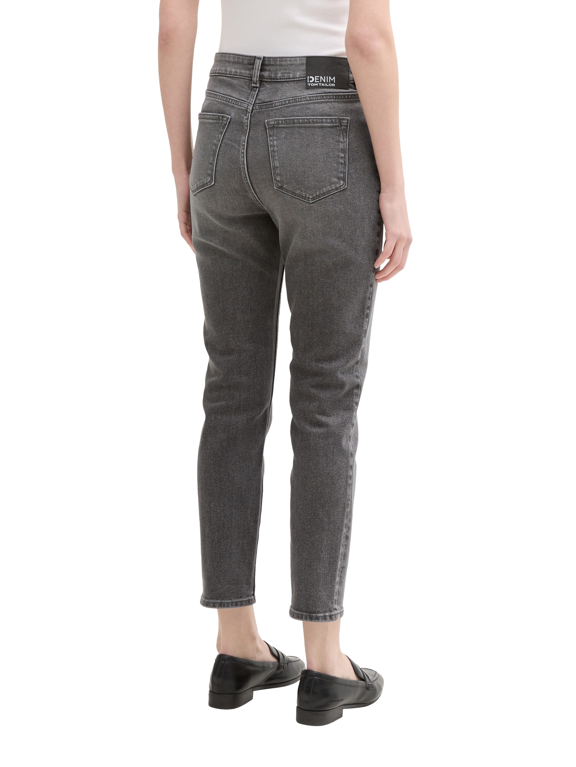 TOM TAILOR Denim 7/8-Jeans, im Used-Look