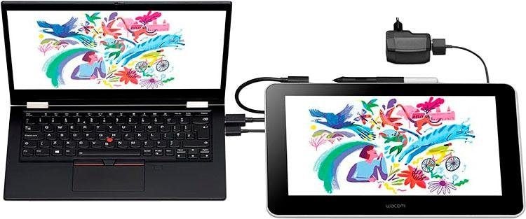Wacom Grafiktablett »One 13 pen Display«,)
