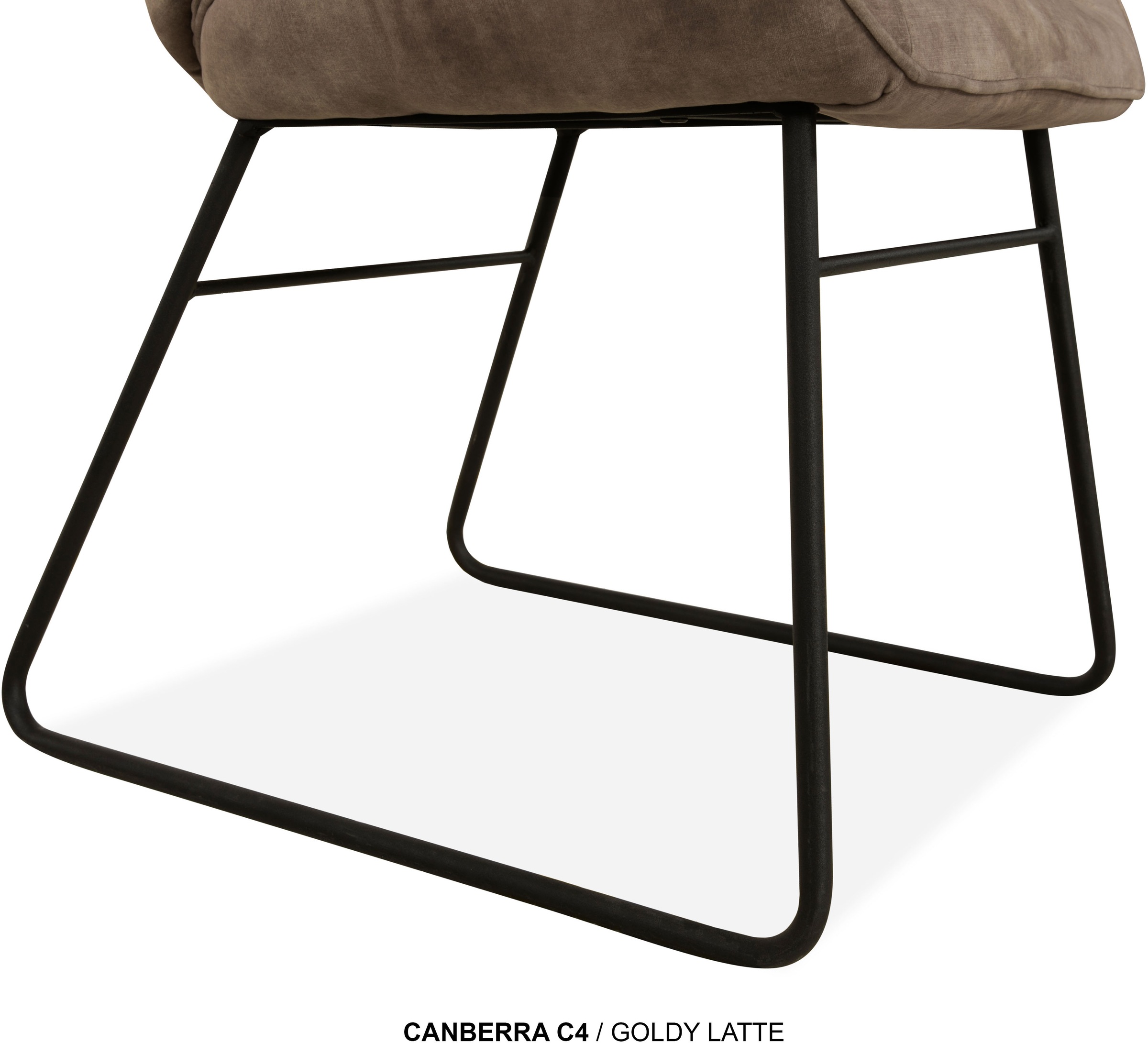 OMG Design Esszimmerstuhl »Canberra« (Set) 1 Stk.Esszimmerstuhl, pflegeleichter Samtvelour Bezug