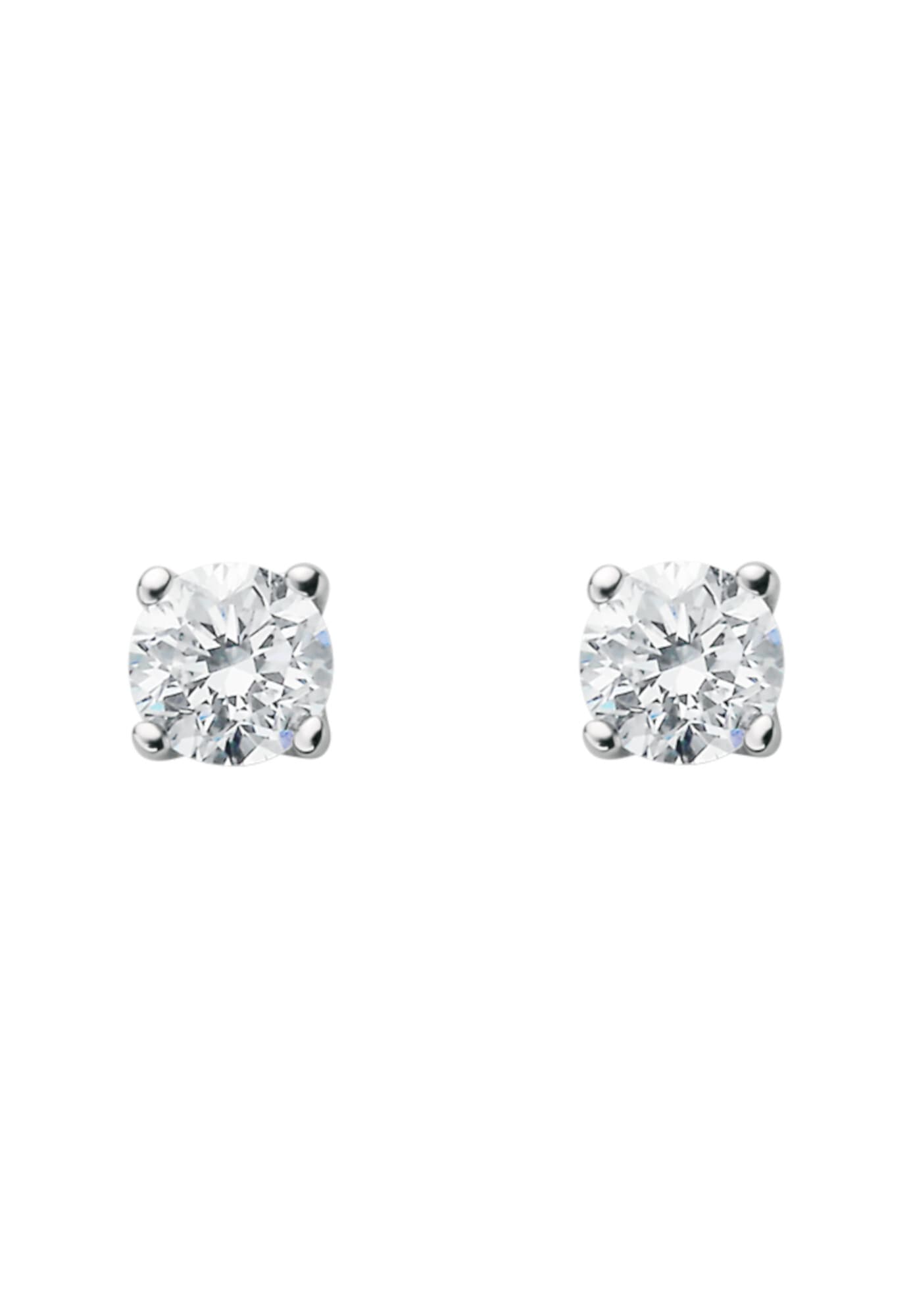 ONE ELEMENT Paar Ohrstecker »0.10 ct Diamant Brillant Ohrringe  Ohrstecker aus 585 Weißgold«