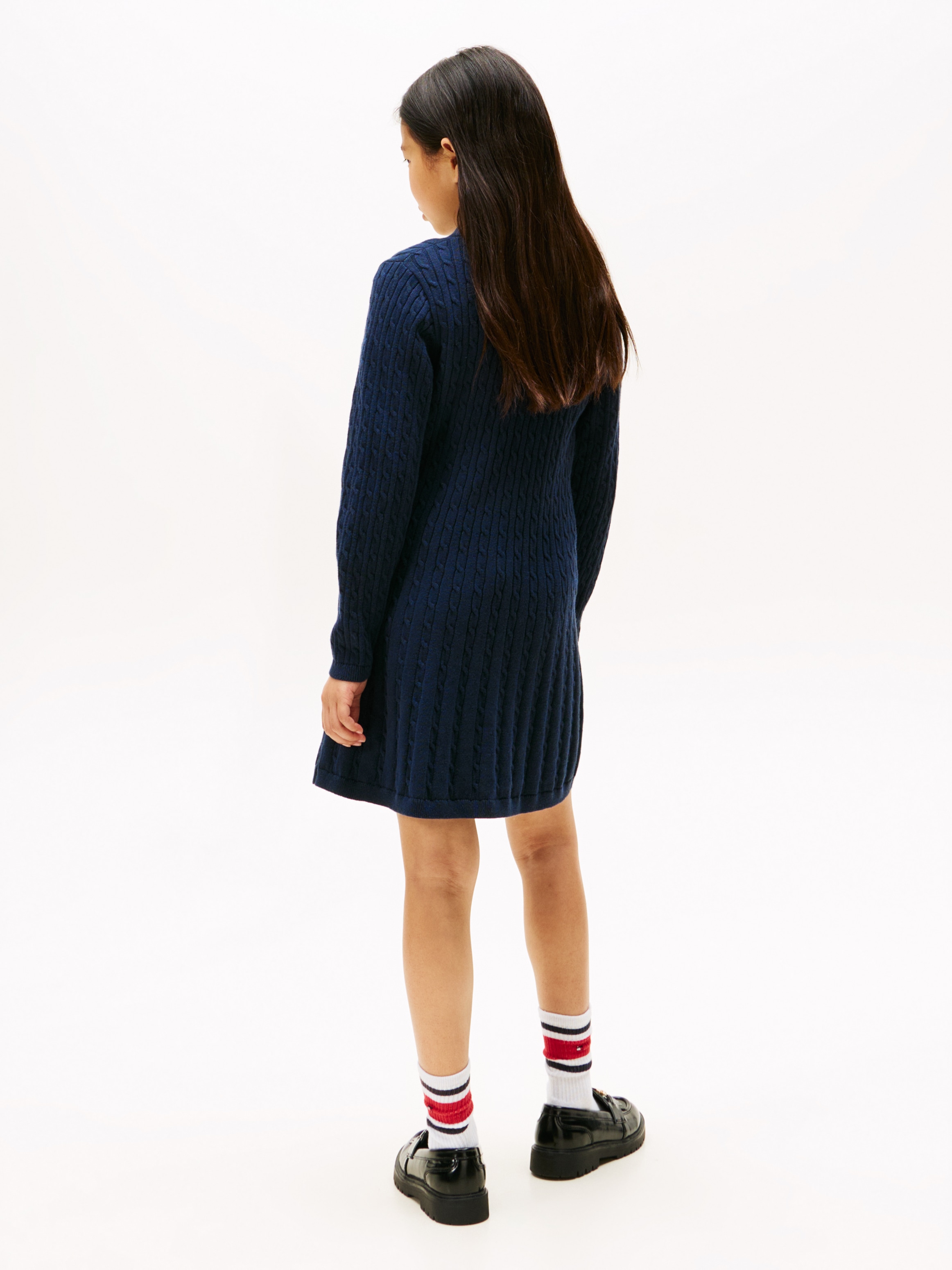 Tommy Hilfiger Strickkleid »CABLE SWEATER DRESS«, Kinder bis 16 Jahre
