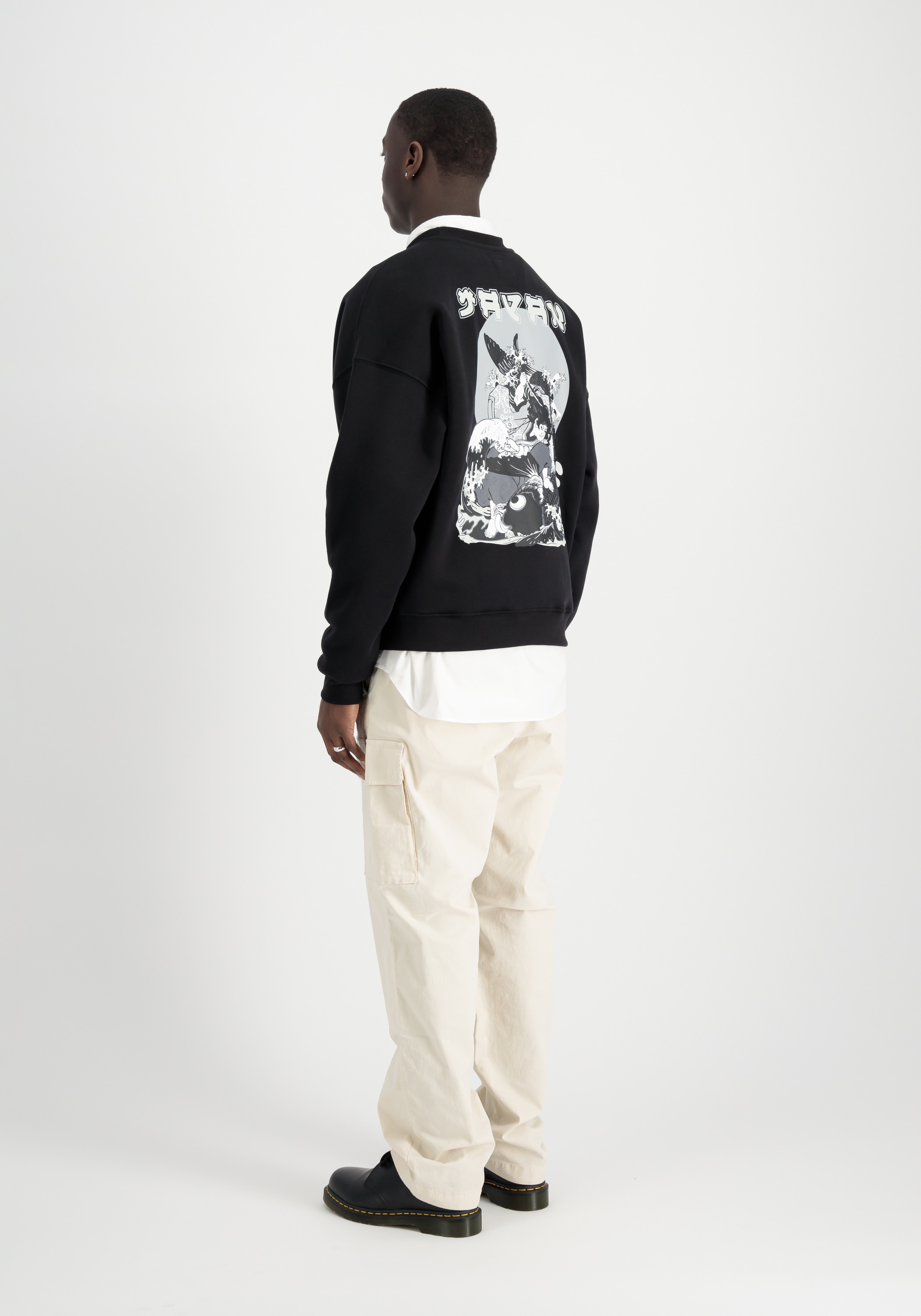 Alpha Industries Sweater »Alpha Industries Men - Sweatshirts Japan Wave Warrior Sweatshirt«